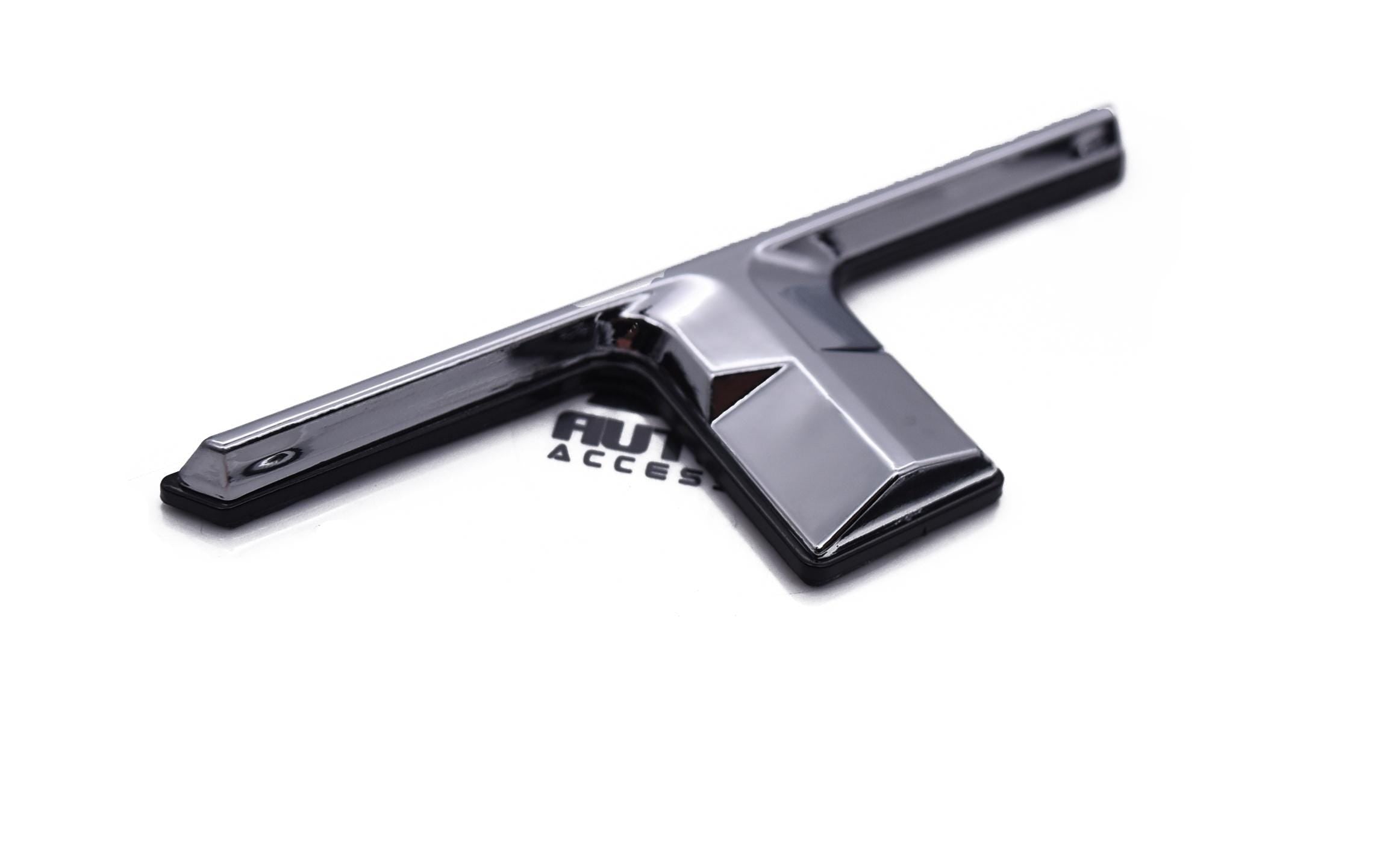 Chrome with Black Outline Raised Tailgate Insert Letters Tailgate Letters Insert Plastic ABS Badge Fits 2016-2023 Toyota Tacoma