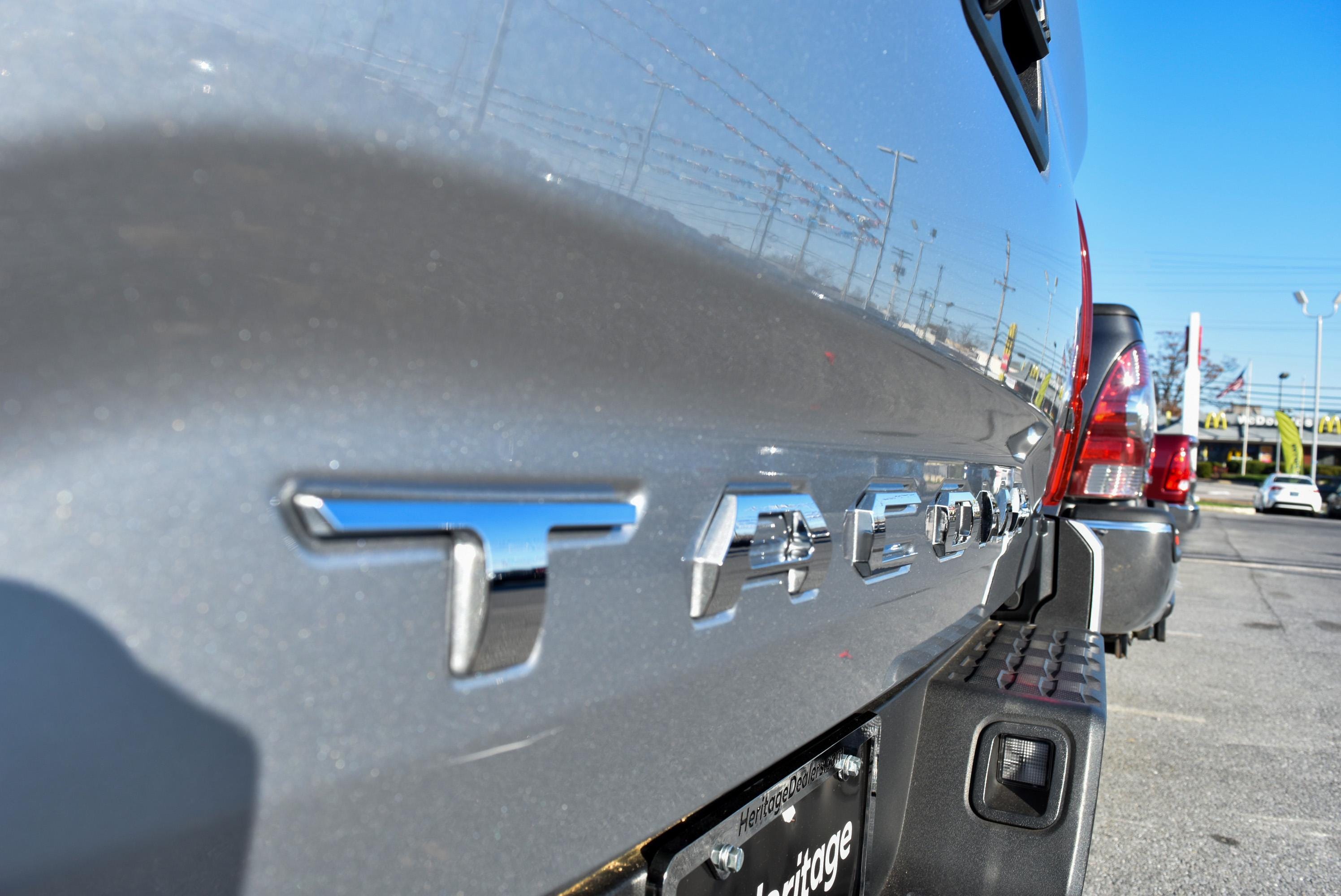 Chrome Raised Tailgate Insert Letters Tailgate Letters Insert Plastic ABS Badge Fits 2016-2023 Toyota Tacoma