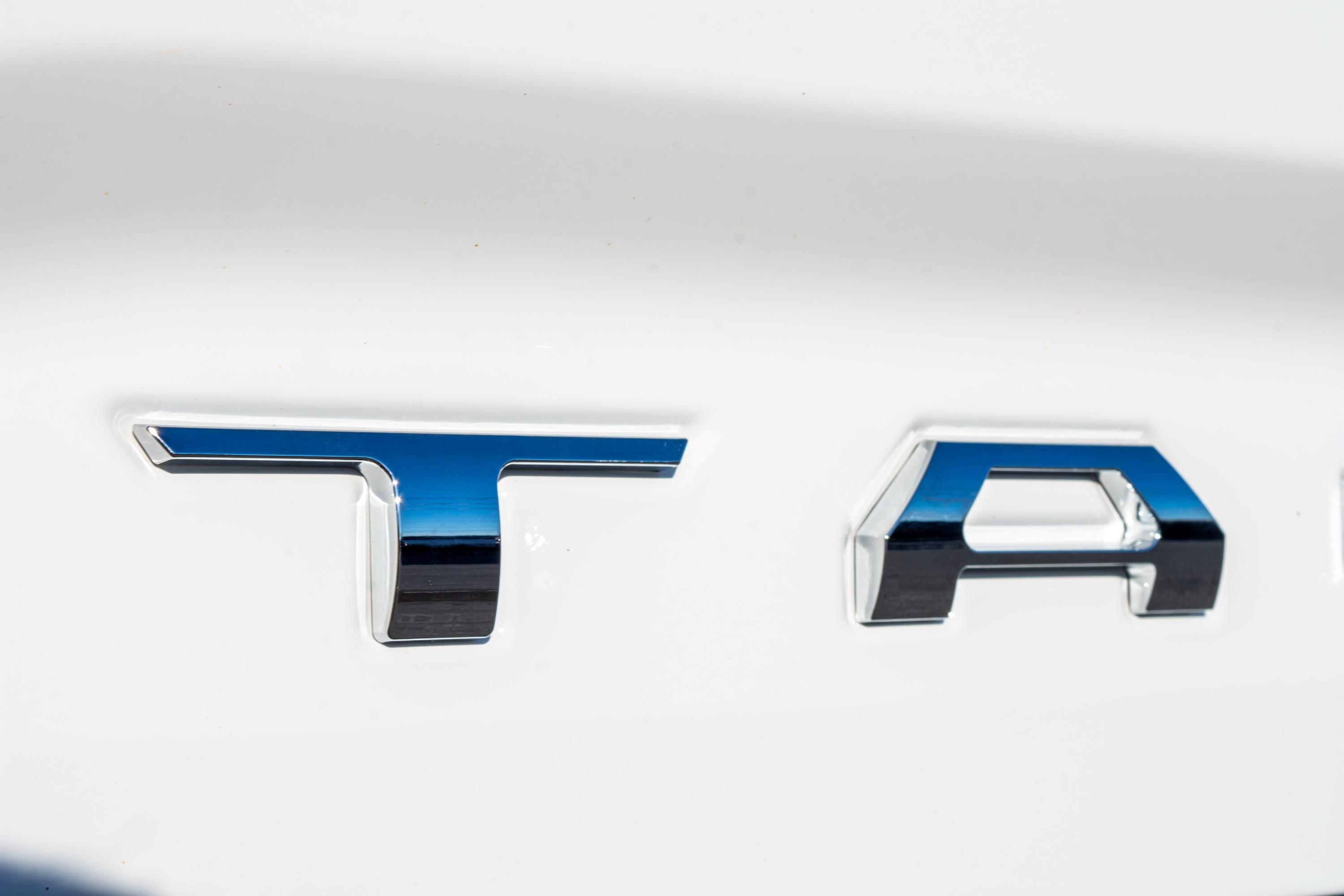 Chrome Raised Tailgate Insert Letters Tailgate Letters Insert Plastic ABS Badge Fits 2016-2023 Toyota Tacoma