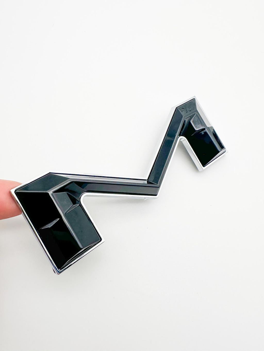 Black with Chrome outline Raised Tailgate Insert Letters Tailgate Letters Insert Plastic ABS Badge Fits 2024-2025 Toyota Tacoma