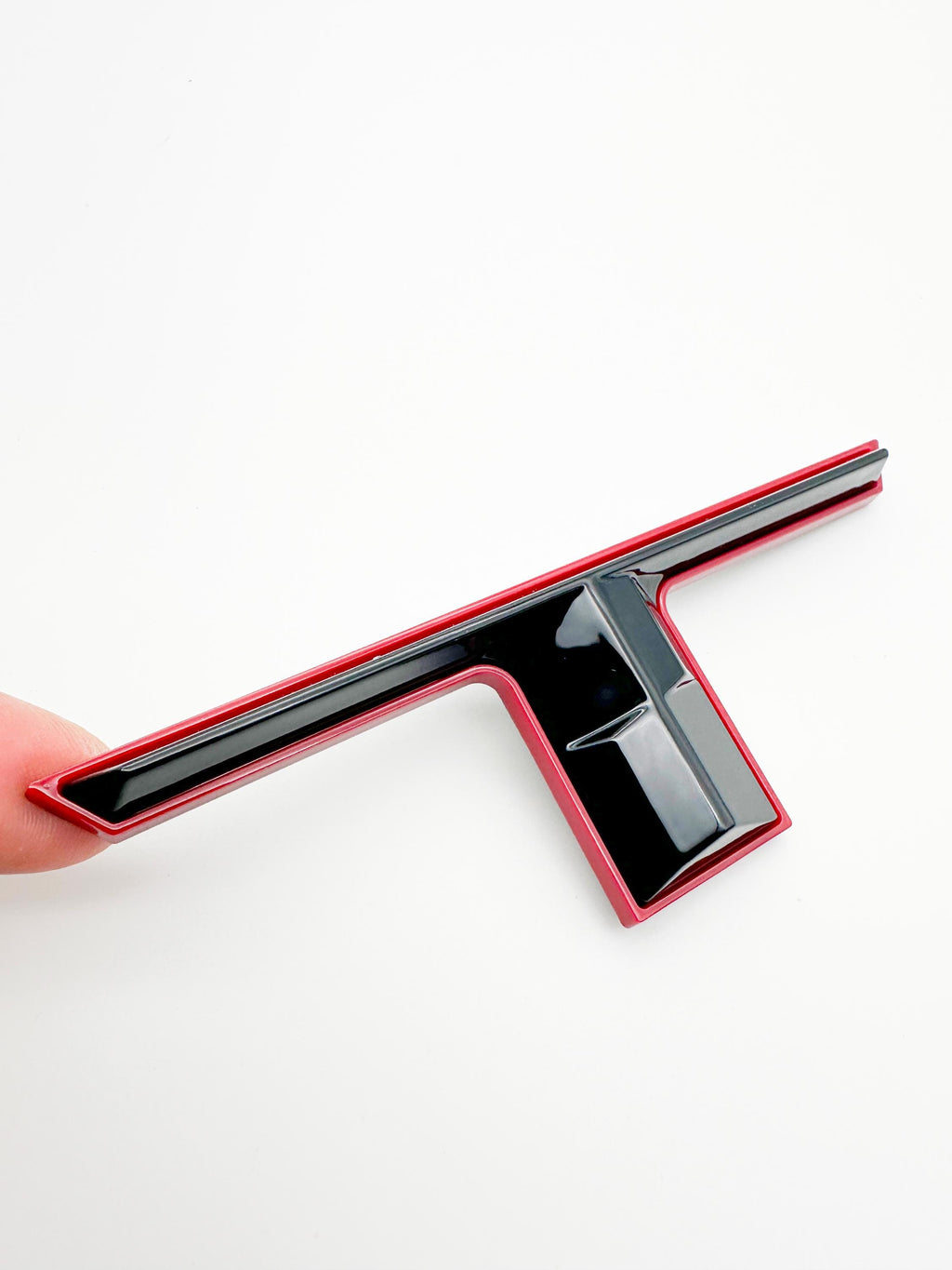 Black with red outline Raised Tailgate Insert Letters Tailgate Letters Insert Plastic ABS Badge Fits 2024-2025 Toyota Tacoma