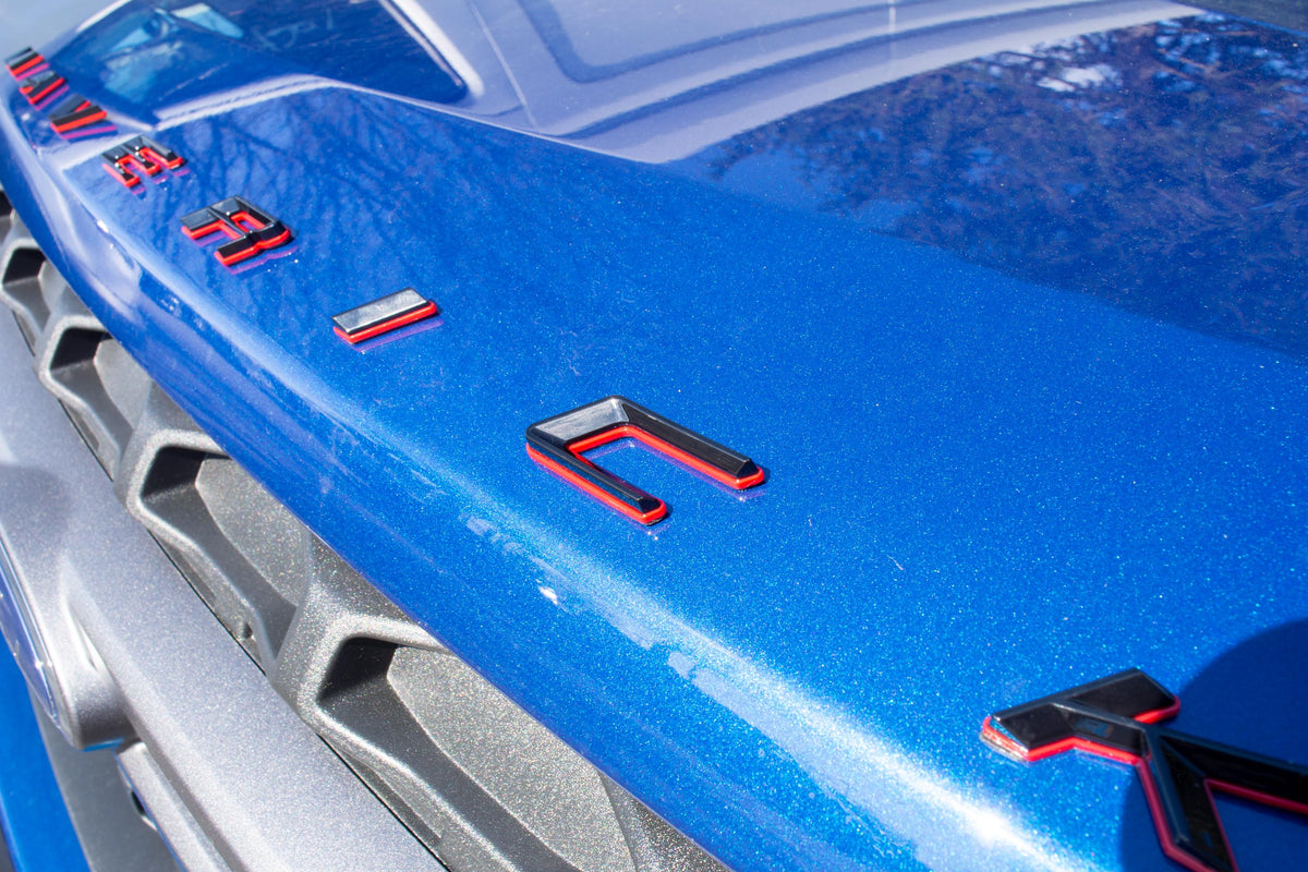 Hood letters Fits Ford Maverick Hood ABS Decals Made With Premium Plastic 2022-2024 Maverick Decals Insert Letters Sticker