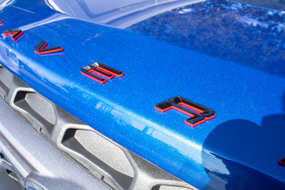 Hood letters Fits Ford Maverick Hood ABS Decals Made With Premium Plastic 2022-2024 Maverick Decals Insert Letters Sticker