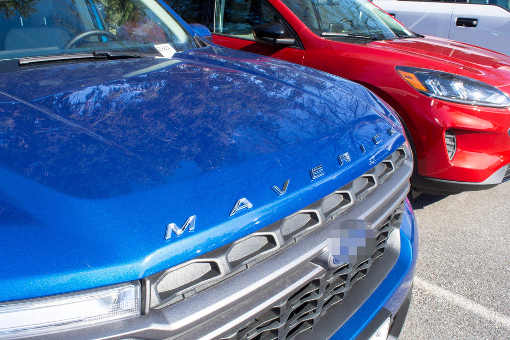 Chrome Hood letters Fits Ford Maverick Hood ABS Decals Made With Premium Plastic 2022-2024 Maverick Decals Insert Letters Sticker