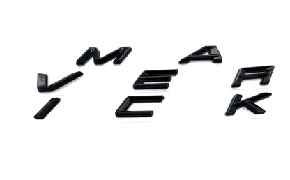 Gloss Black Hood letters Fits Ford Maverick Hood ABS Decals Made With Premium Plastic 2022-2024 Maverick Decals Insert Letters Sticker