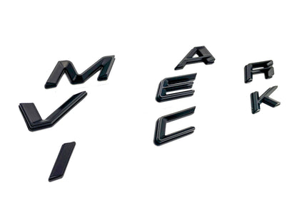 Matte Black Hood letters Fits Ford Maverick Hood ABS Decals Made With Premium Plastic 2022-2024 Maverick Decals Insert Letters Sticker