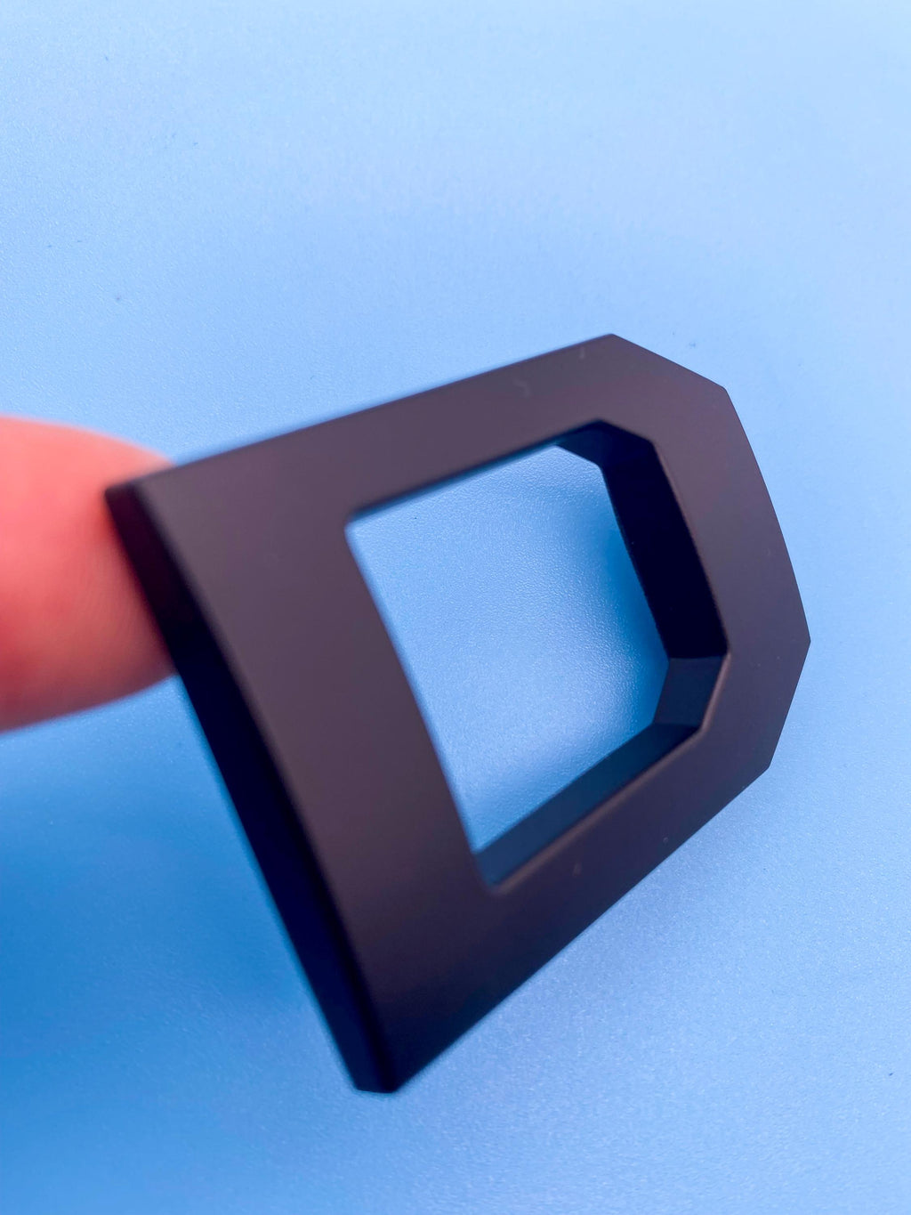 Matte Black Premium 3D color matched Letters for 2022-2024 Tundra Front Bumper