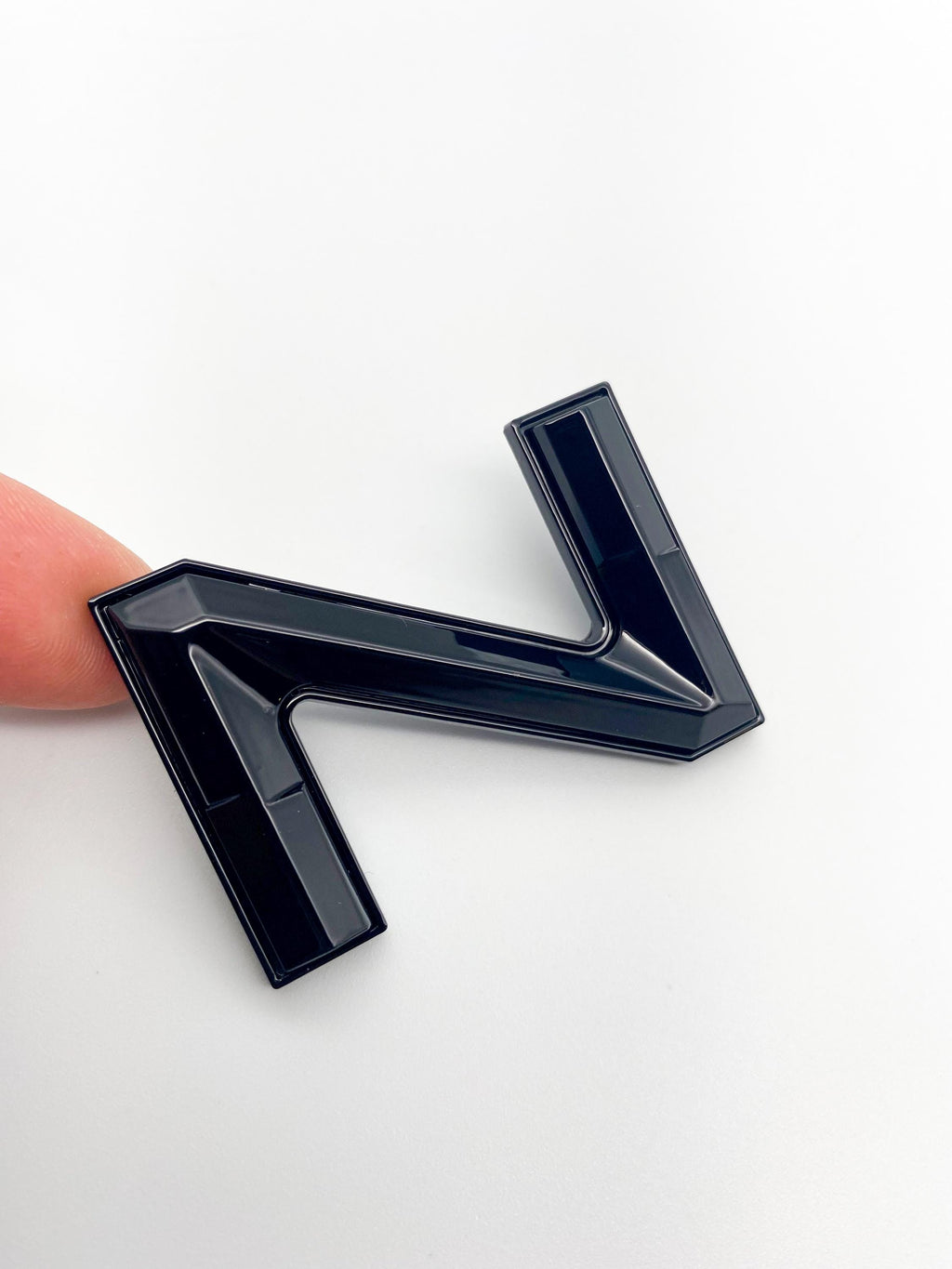 Gloss Black outline Premium 3D color matched Letters for 2022-2024 Tundra Front Bumper