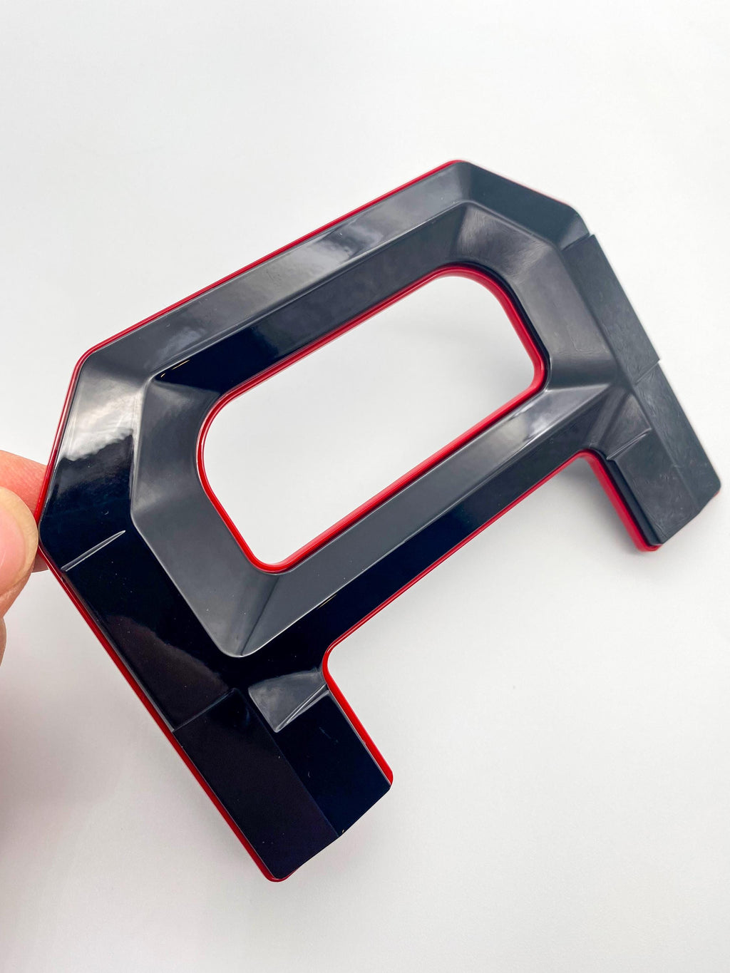 Gloss Black With Red Outline Premium 3D color matched Letters for 2022-2025 Tundra Rear tailgate