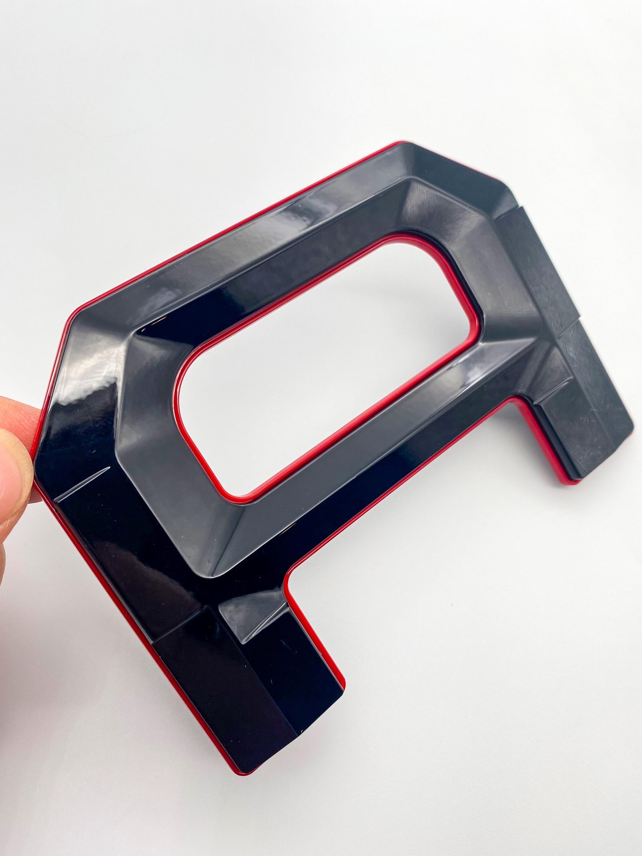 Gloss Black With Red Outline Premium 3D color matched Letters for 2022-2025 Tundra Rear tailgate