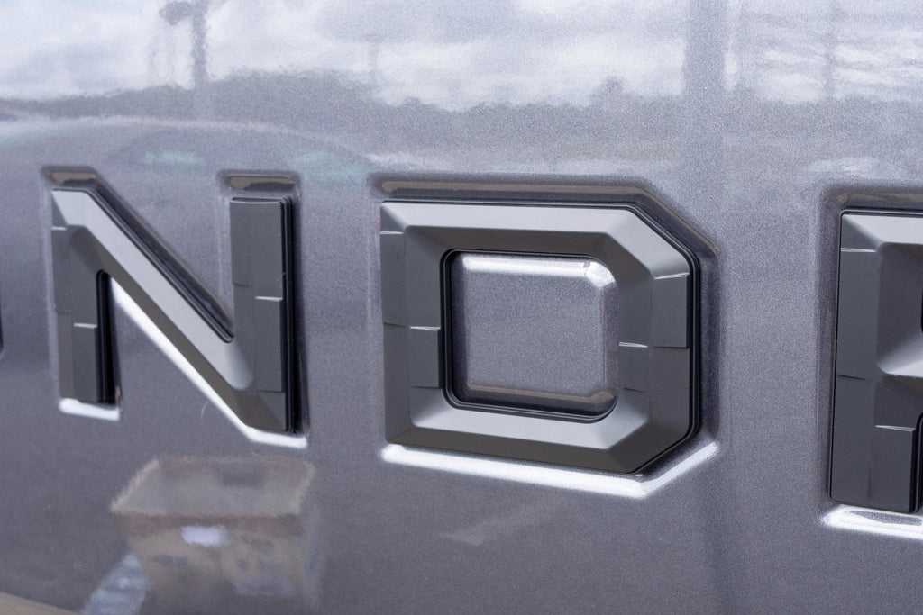 Matte Black Premium 3D color matched Letters for 2022-2024 Tundra Rear tailgate