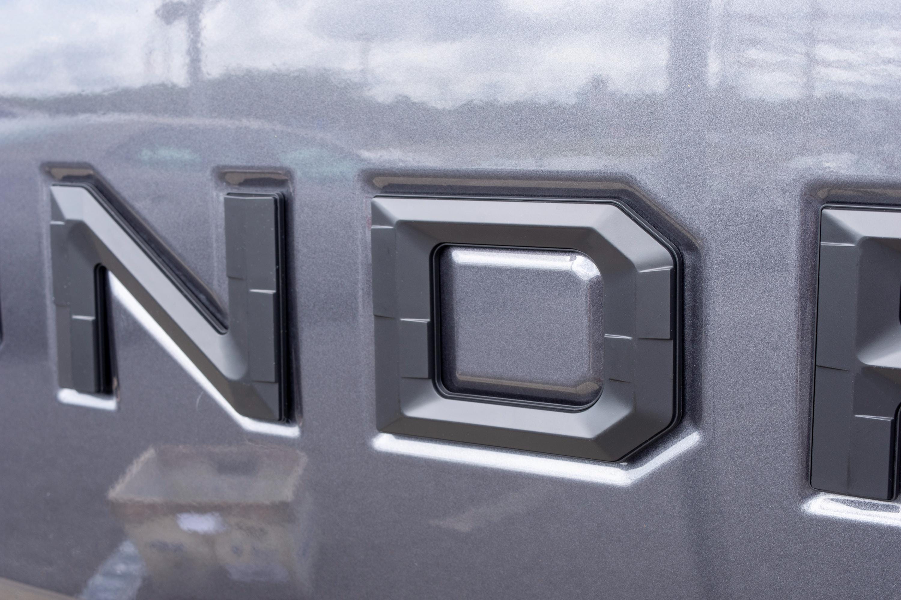 Matte Black Premium 3D color matched Letters for 2022-2024 Tundra Rear tailgate