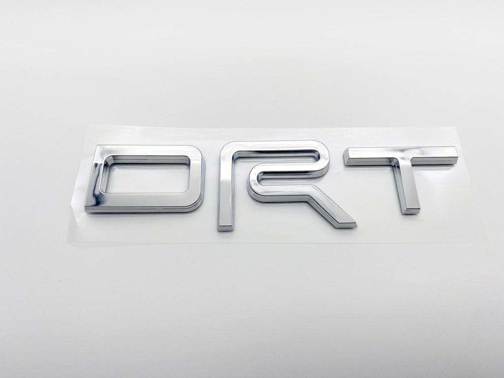 Chrome Fit 2022-2024 Toyota Tundra "TRD" FRONT Grill Decal Inlay Set