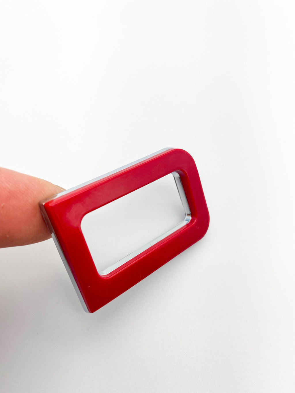 Red with Chrome Outline Fit 2022-2024 Toyota Tundra "TRD" FRONT Grill Decal Inlay Set