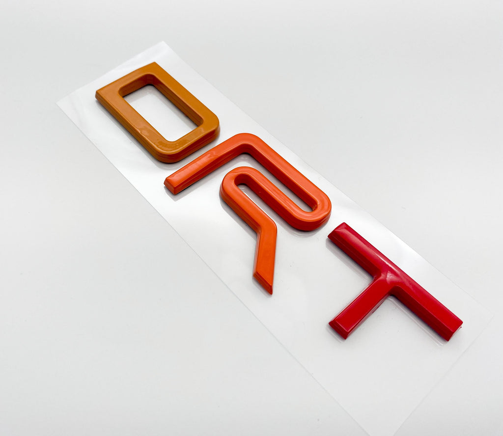 Heritage emblems Fit 2022-2024 Toyota Tundra "TRD" FRONT Grill Decal Inlay Set