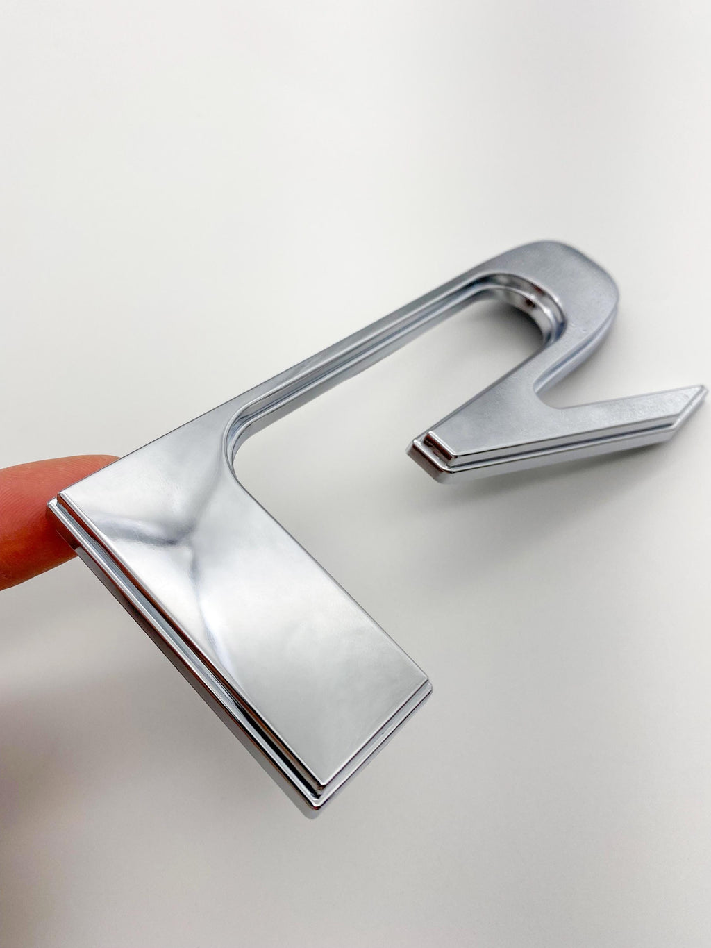 Chrome Raised Tailgate Insert Letters Tailgate Letters Insert Plastic ABS Badge Fits 2022+ Tundra TRD Pro Tailgate Decals