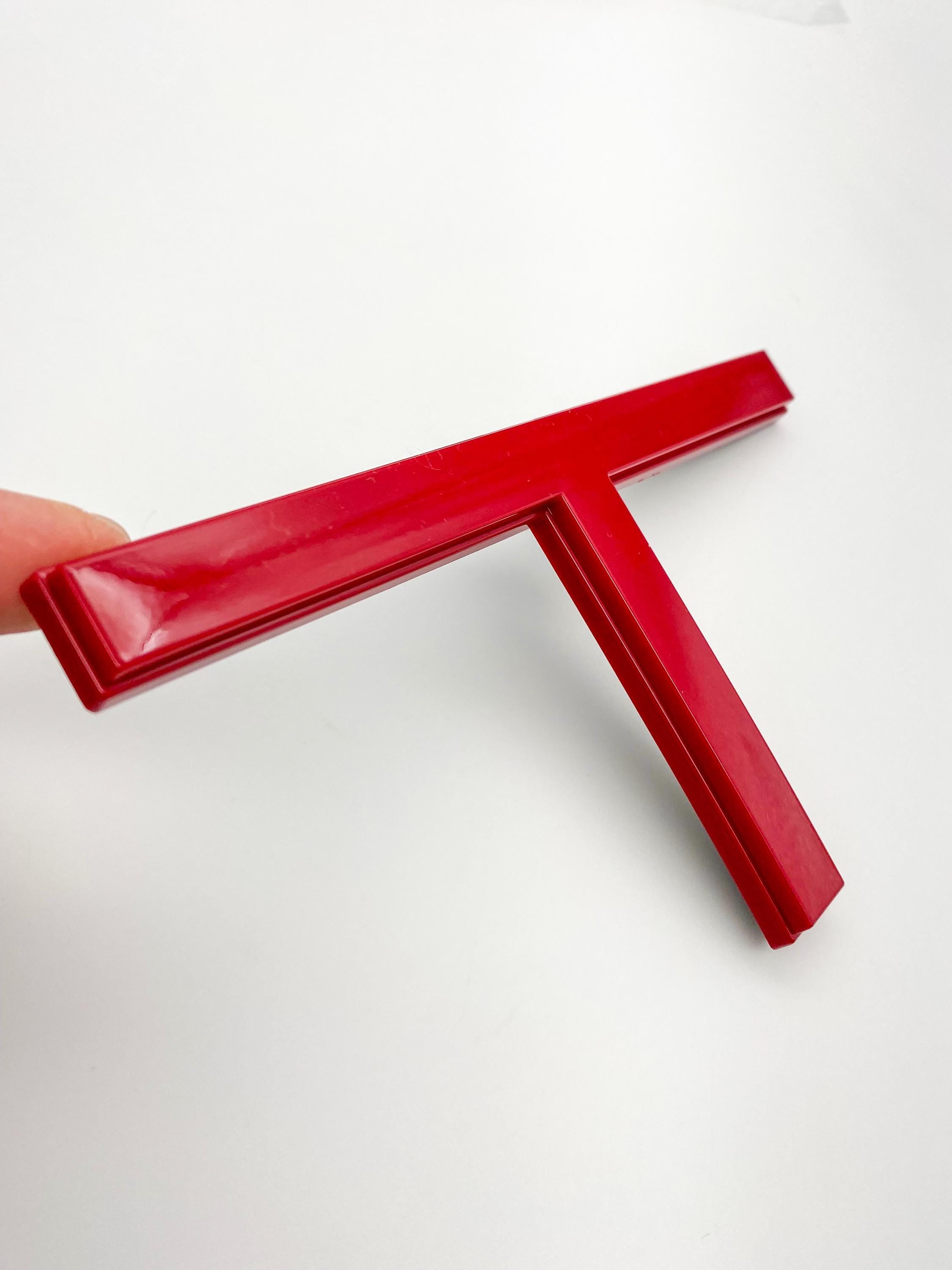 Red Raised Tailgate Insert Letters Tailgate Letters Insert Plastic ABS Badge Fits 2022+ Tundra TRD Pro Tailgate Decals