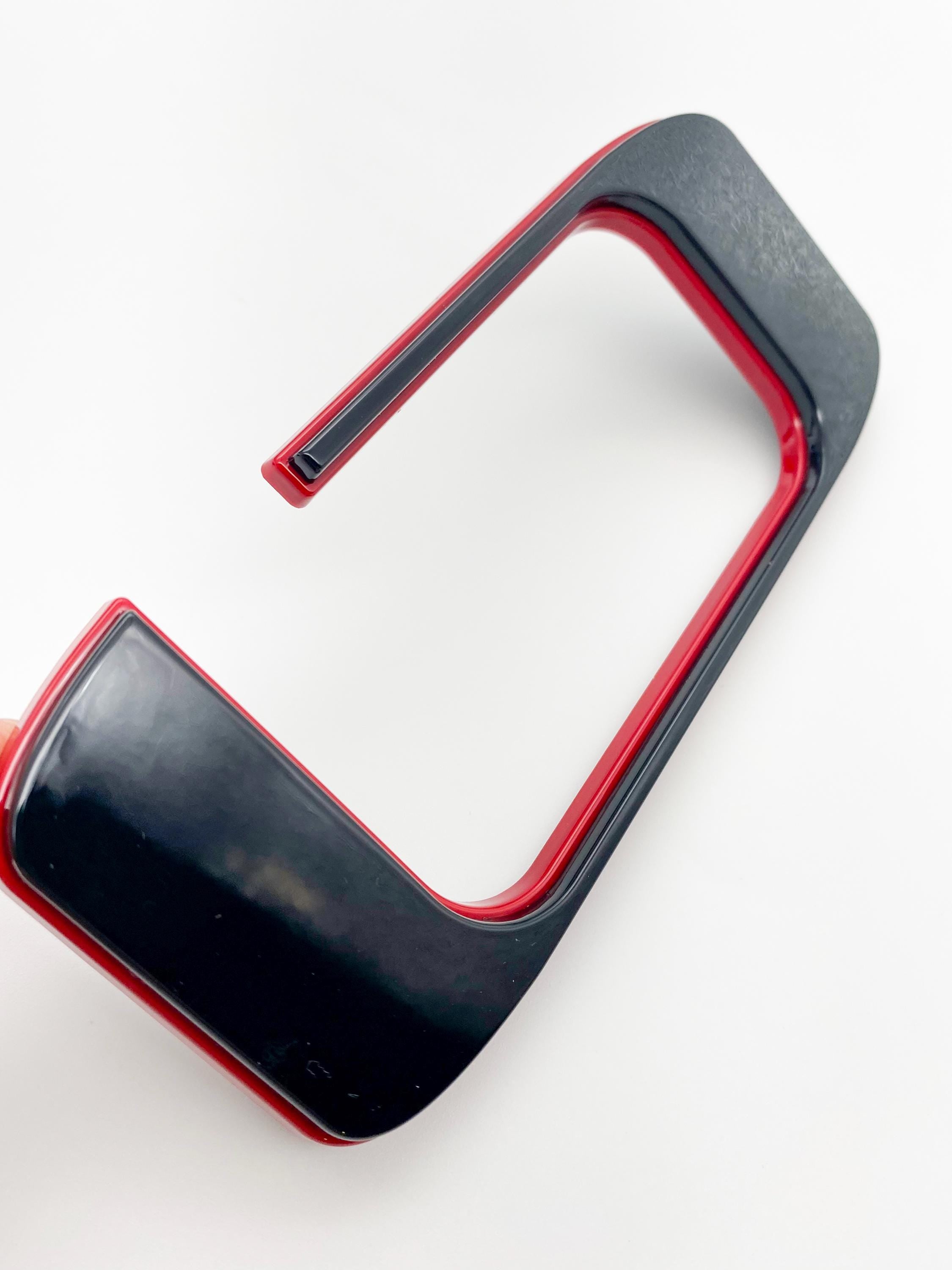 Black with Red outline Raised Tailgate Insert Letters Tailgate Letters Insert Plastic ABS Badge Fits 2022+ Tundra TRD Pro Tailgate Decals