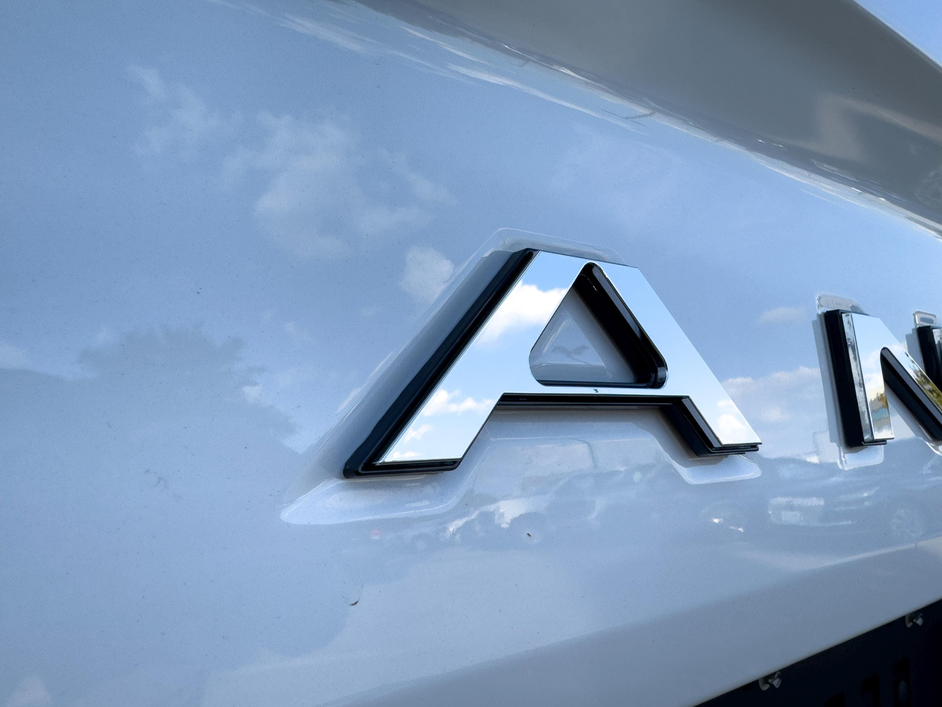 Chrome with Black Outline Raised Tailgate Insert Letters Tailgate Letters Insert Plastic ABS Badge Fits 2024 and up Ford Ranger Tailgate