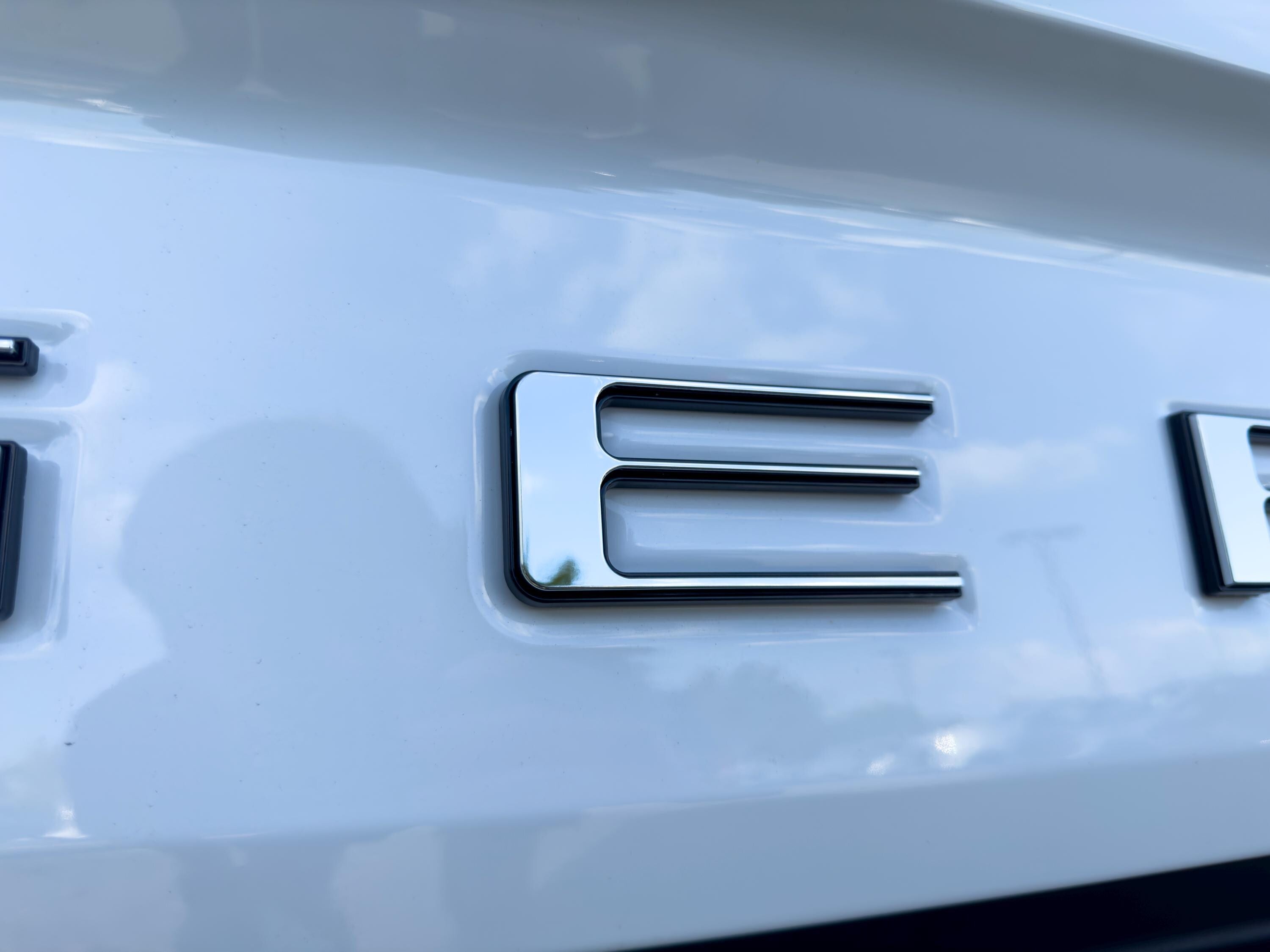 Chrome with Black Outline Raised Tailgate Insert Letters Tailgate Letters Insert Plastic ABS Badge Fits 2024 and up Ford Ranger Tailgate