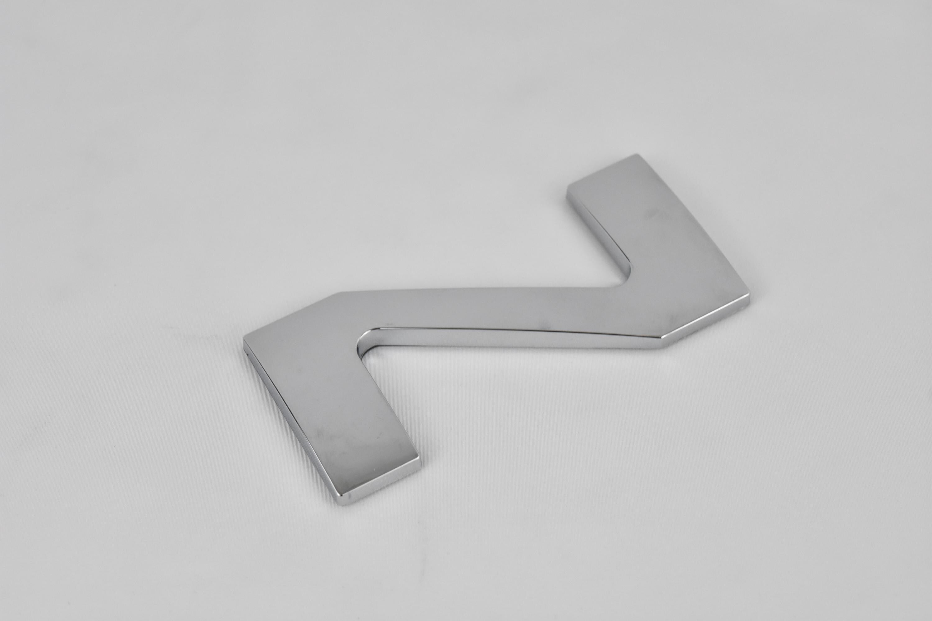 Chrome Raised Tailgate Insert Letters Tailgate Letters Insert Plastic ABS Badge Fits 2024 and up Ford Ranger Tailgate