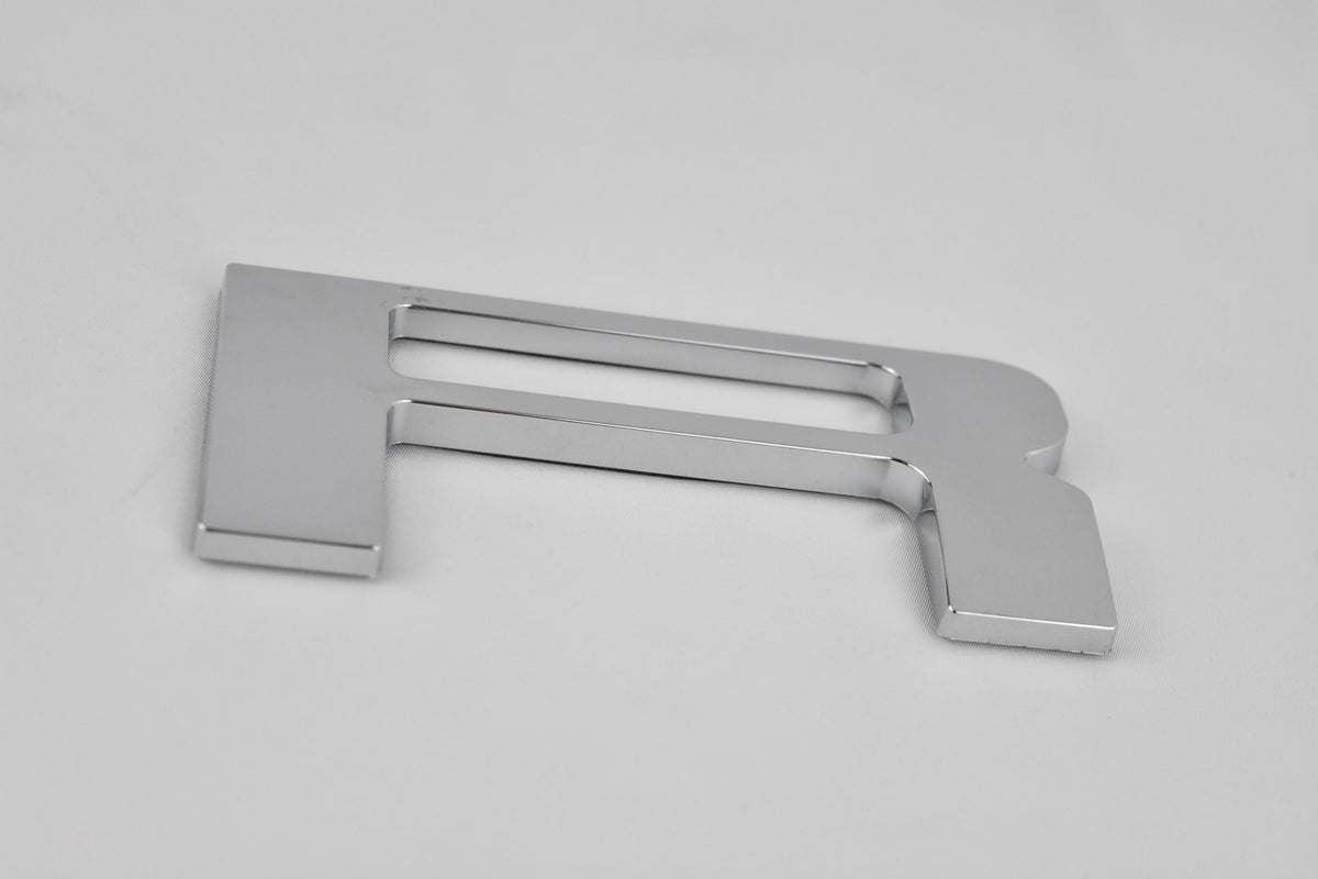 Chrome Raised Tailgate Insert Letters Tailgate Letters Insert Plastic ABS Badge Fits 2024 and up Ford Ranger Tailgate