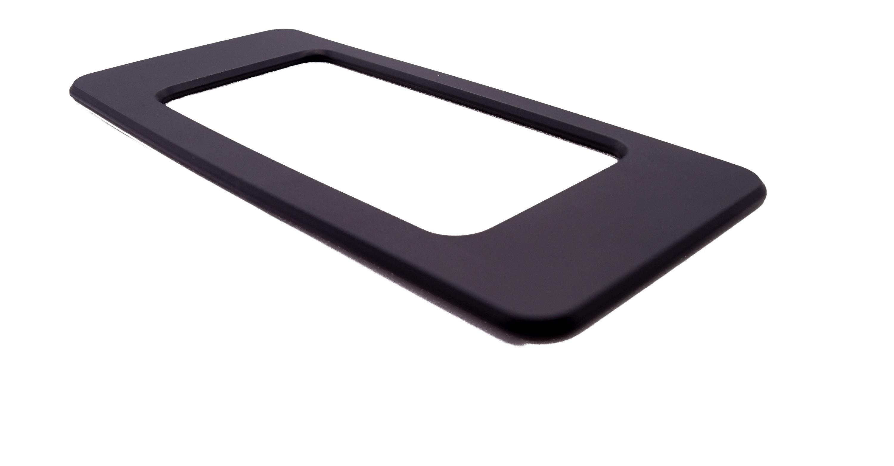 Matte Black 3D Raised Coated Tailgate Letter Inserts Decals Fit With Chevrolet Silverado 2019-2024 Model