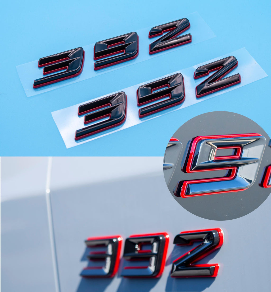 392 Fender Badges  Emblem Angry Aggressive Car Badge | 2 BADGES | 345 3D Fender Badges