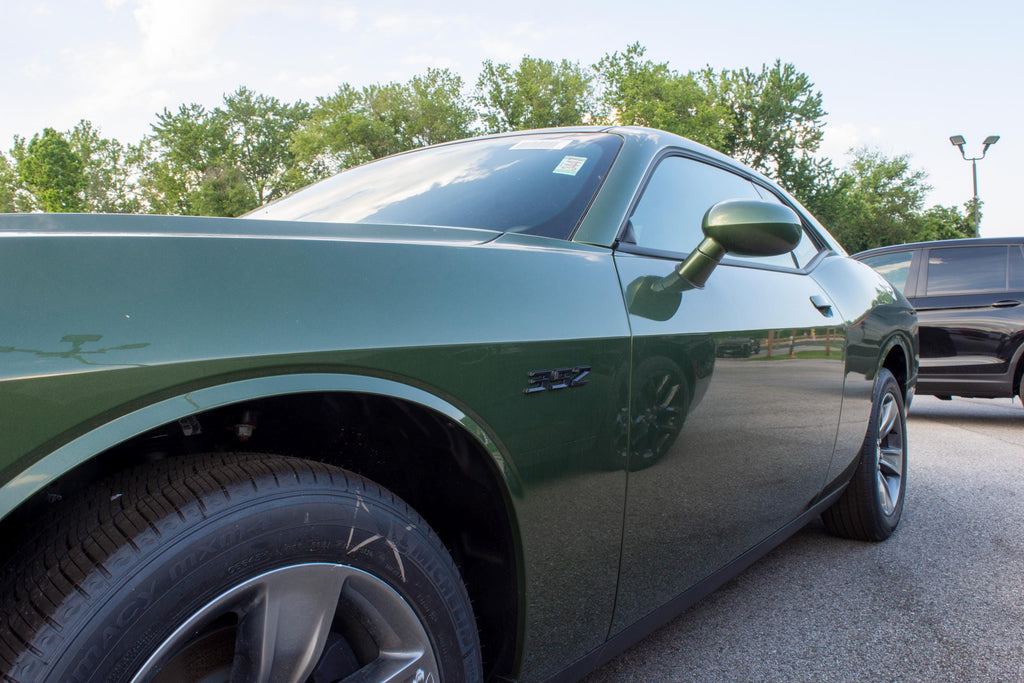 392 Matte Black Fender Badges  Emblem Angry Aggressive Car Badge | 2 BADGES | 345 3D Fender Badges