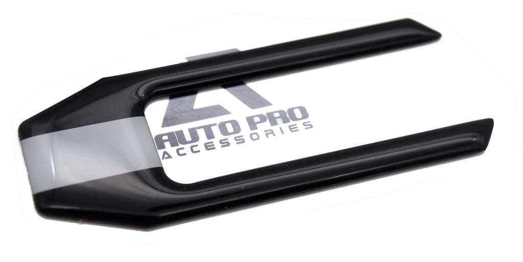 Black US Flag Raised Tailgate Insert Letters Tailgate Letters Insert Plastic ABS Badge Fits 2016-2023 Toyota Tacoma