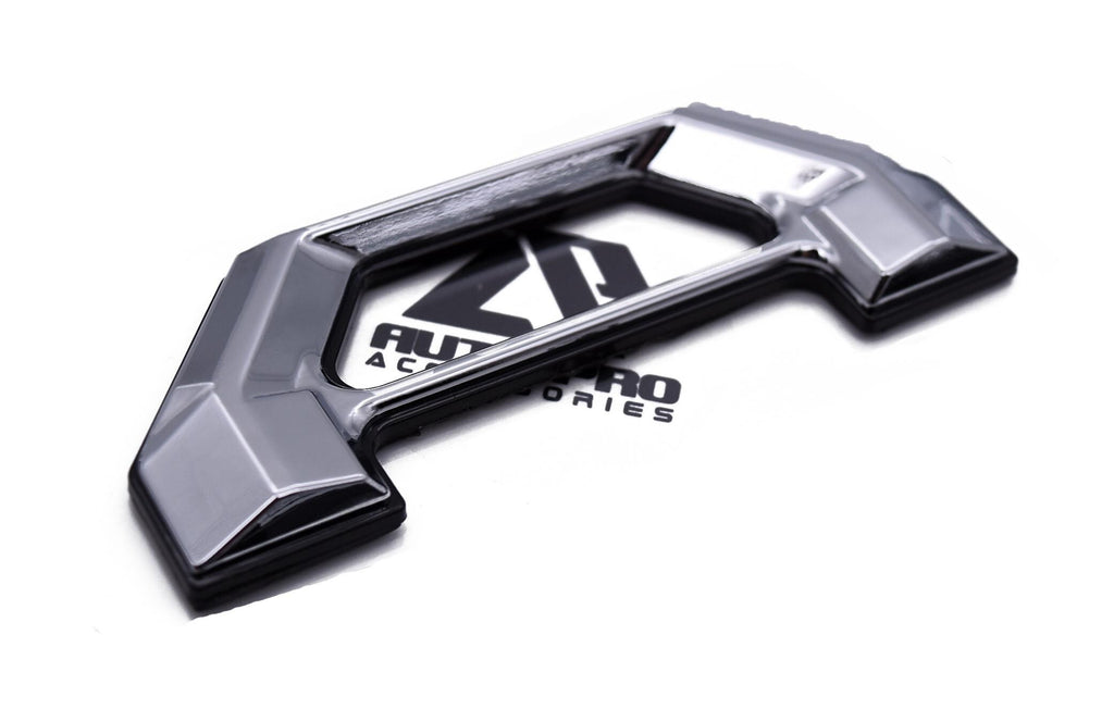 Chrome with Black Outline Raised Tailgate Insert Letters Tailgate Letters Insert Plastic ABS Badge Fits 2016-2023 Toyota Tacoma