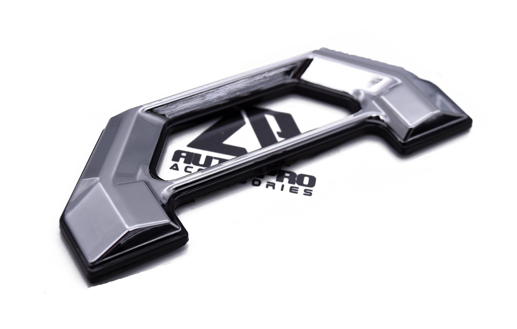 Chrome with Black Outline Raised Tailgate Insert Letters Tailgate Letters Insert Plastic ABS Badge Fits 2016-2023 Toyota Tacoma