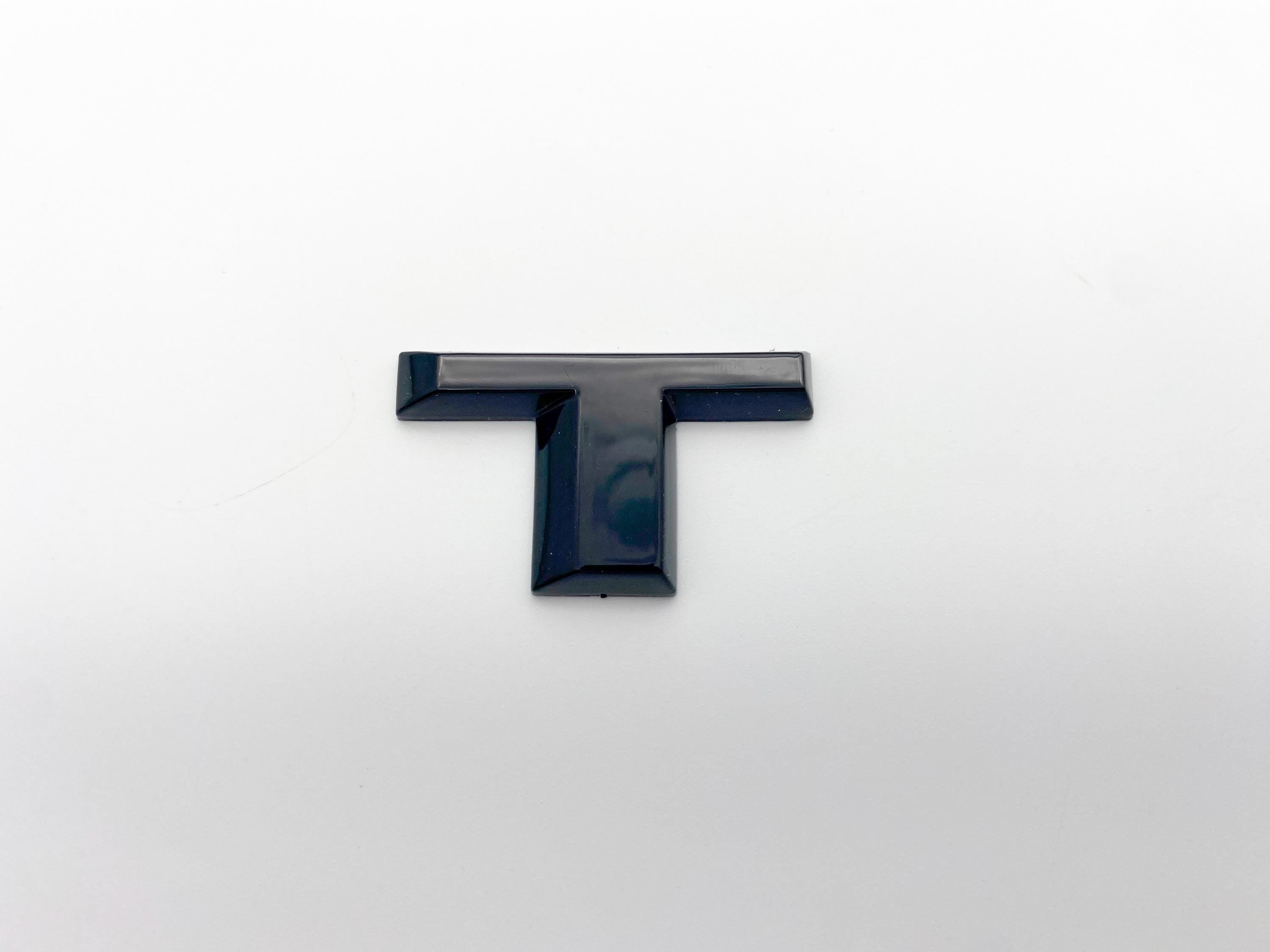 4PC Gloss black Door Rear TAHOE LT OVERLAY Emblems Letters 2021+ Chevrolet Tahoe