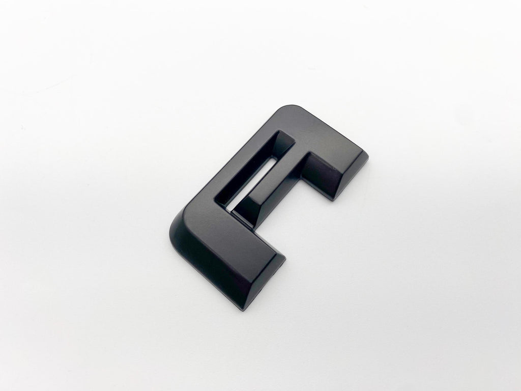 3PC Matte black Door Rear TAHOE LT OVERLAY Emblems Letters 2021+ Chevrolet Tahoe