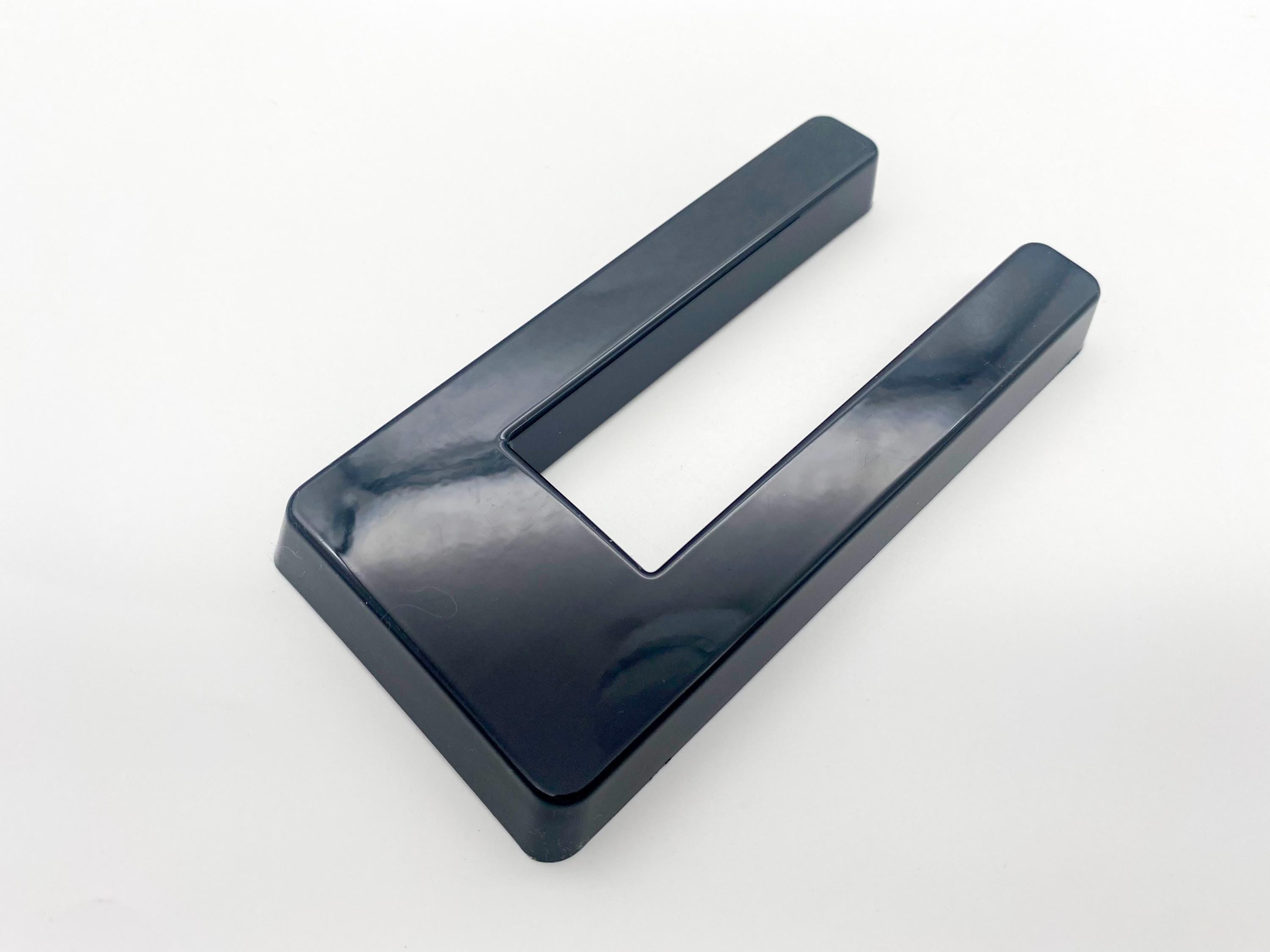 Black Overlay Letters Emblem for Front Grille Fits 2022-2025 Chevy Silverado Work Truck GF5 or Custom GF2 , Excludes LTZ High Country ZR2