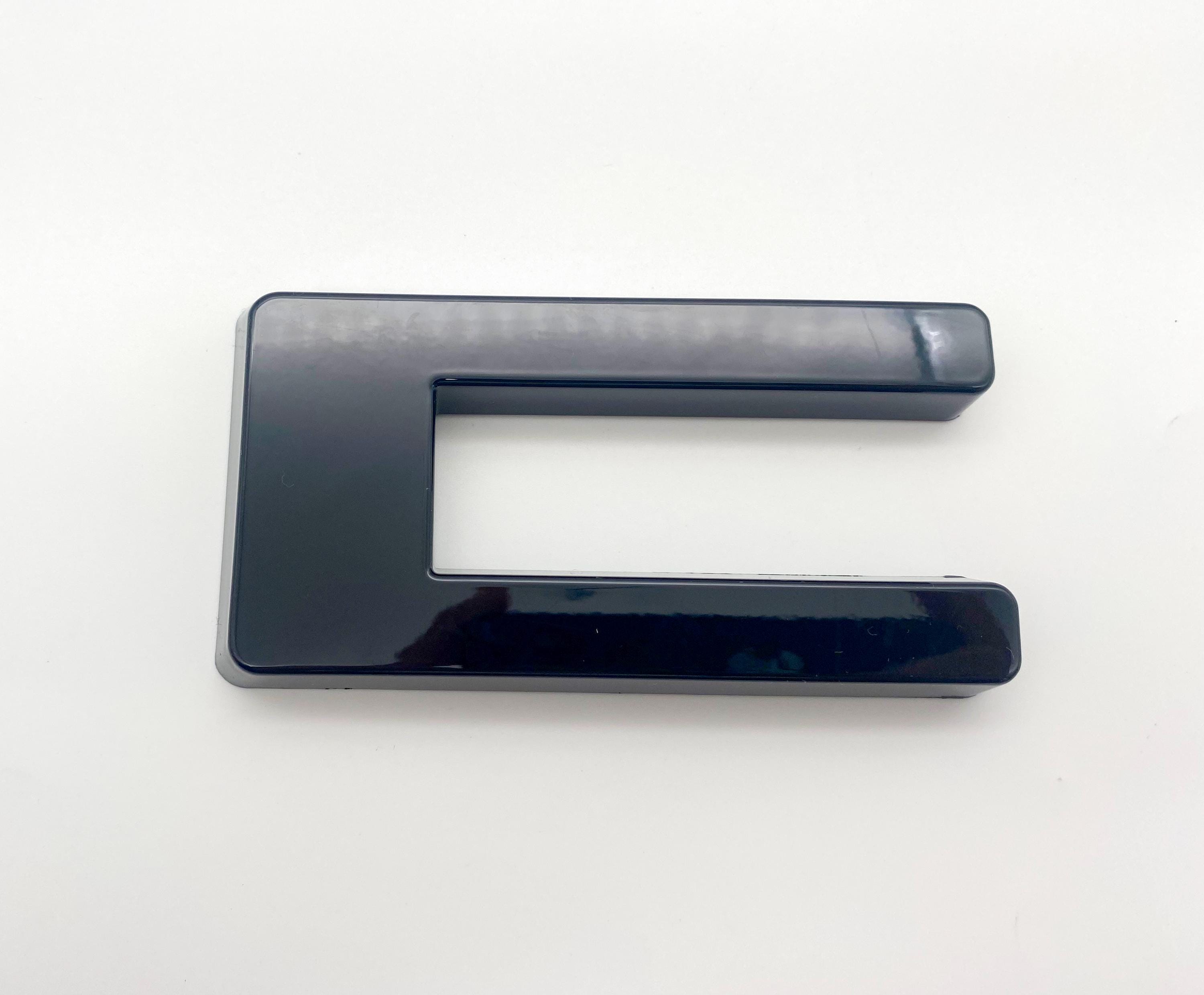 Black Overlay Letters Emblem for Front Grille Fits 2022-2025 Chevy Silverado Work Truck GF5 or Custom GF2 , Excludes LTZ High Country ZR2