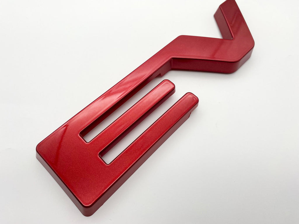 Cherry Red Tintcoat Overlay Letters Emblem for Front Grille Fits 2022-2025 Chevy Silverado Work Truck GF5 or Custom GF2