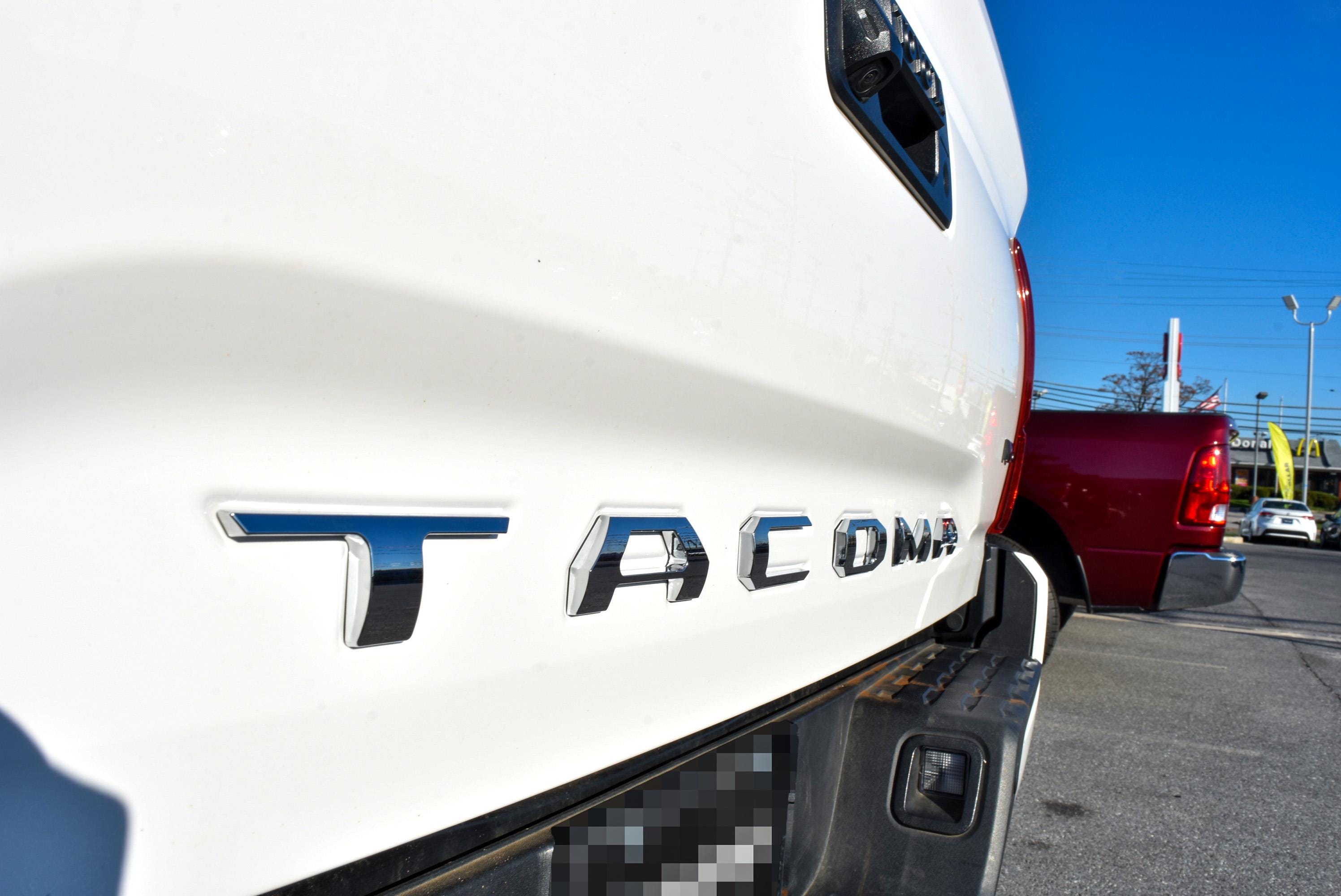 Chrome Raised Tailgate Insert Letters Tailgate Letters Insert Plastic ABS Badge Fits 2016-2023 Toyota Tacoma