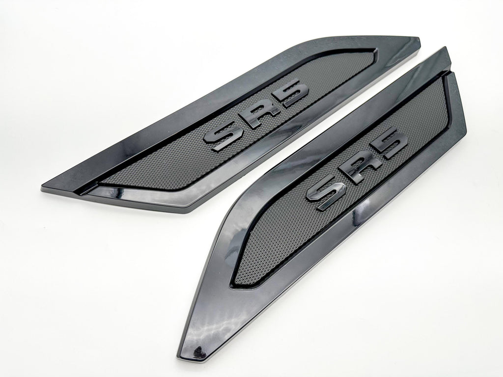 Black Door Side Body Molding Trim For 2022-2025 Toyota Tundra SR5