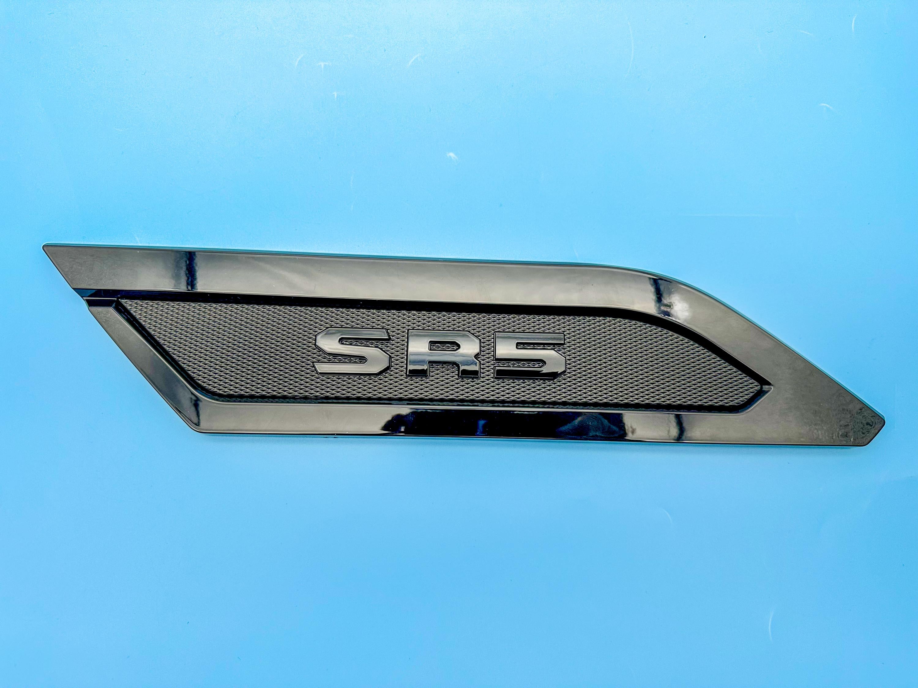 Black Door Side Body Molding Trim For 2022-2025 Toyota Tundra SR5