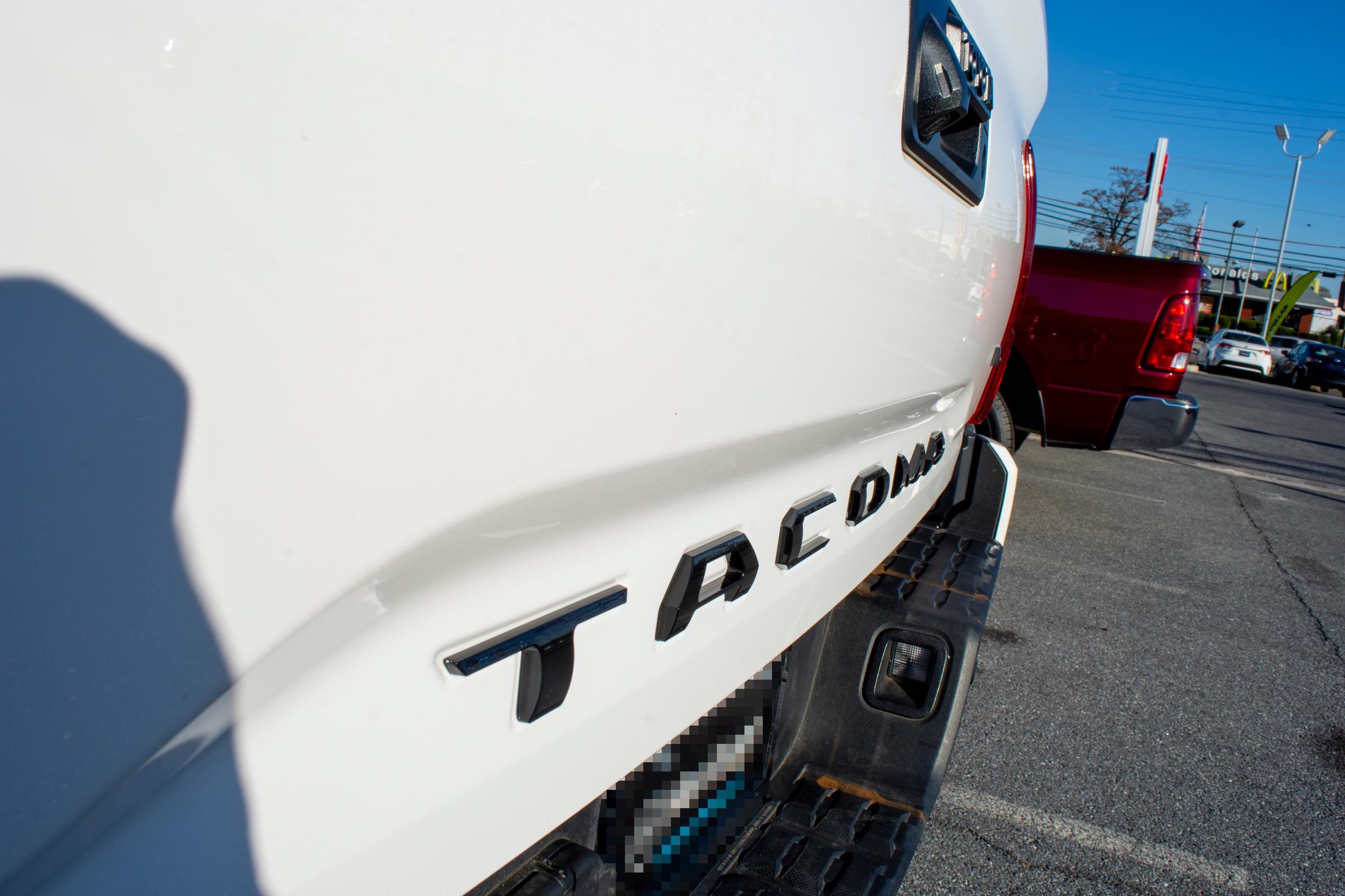 Gloss Black Raised Tailgate Insert Letters Tailgate Letters Insert Plastic ABS Badge Fits 2016-2023 Toyota Tacoma