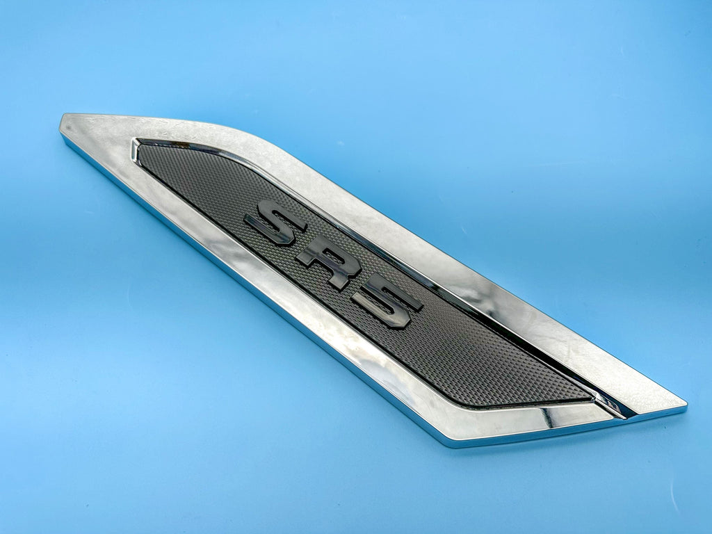 Black Chrome Door Side Body Molding Trim For 2022-2025 Toyota Tundra SR5