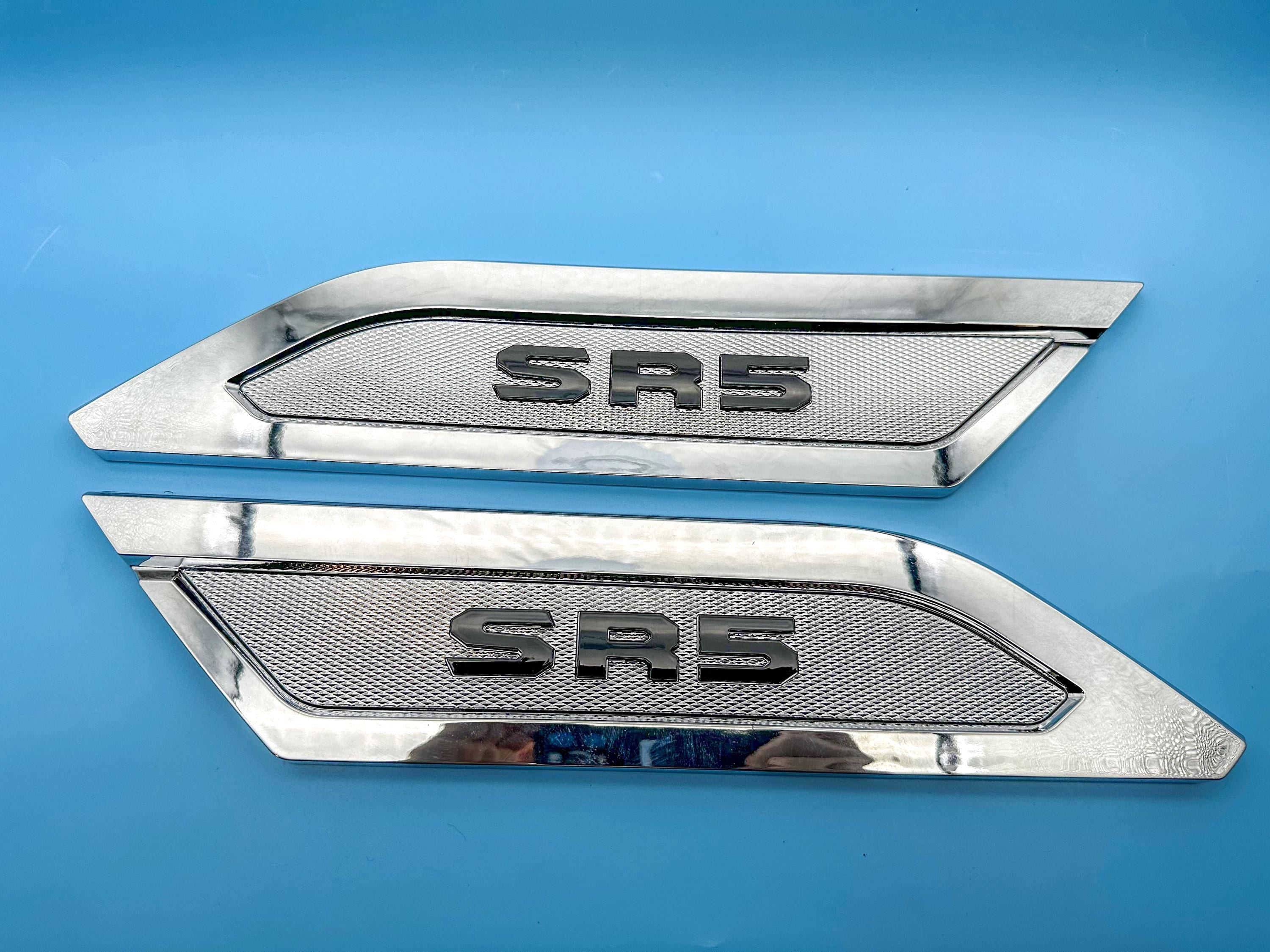 Chrome Door Side Body Molding Trim For 2022-2025 Toyota Tundra SR5