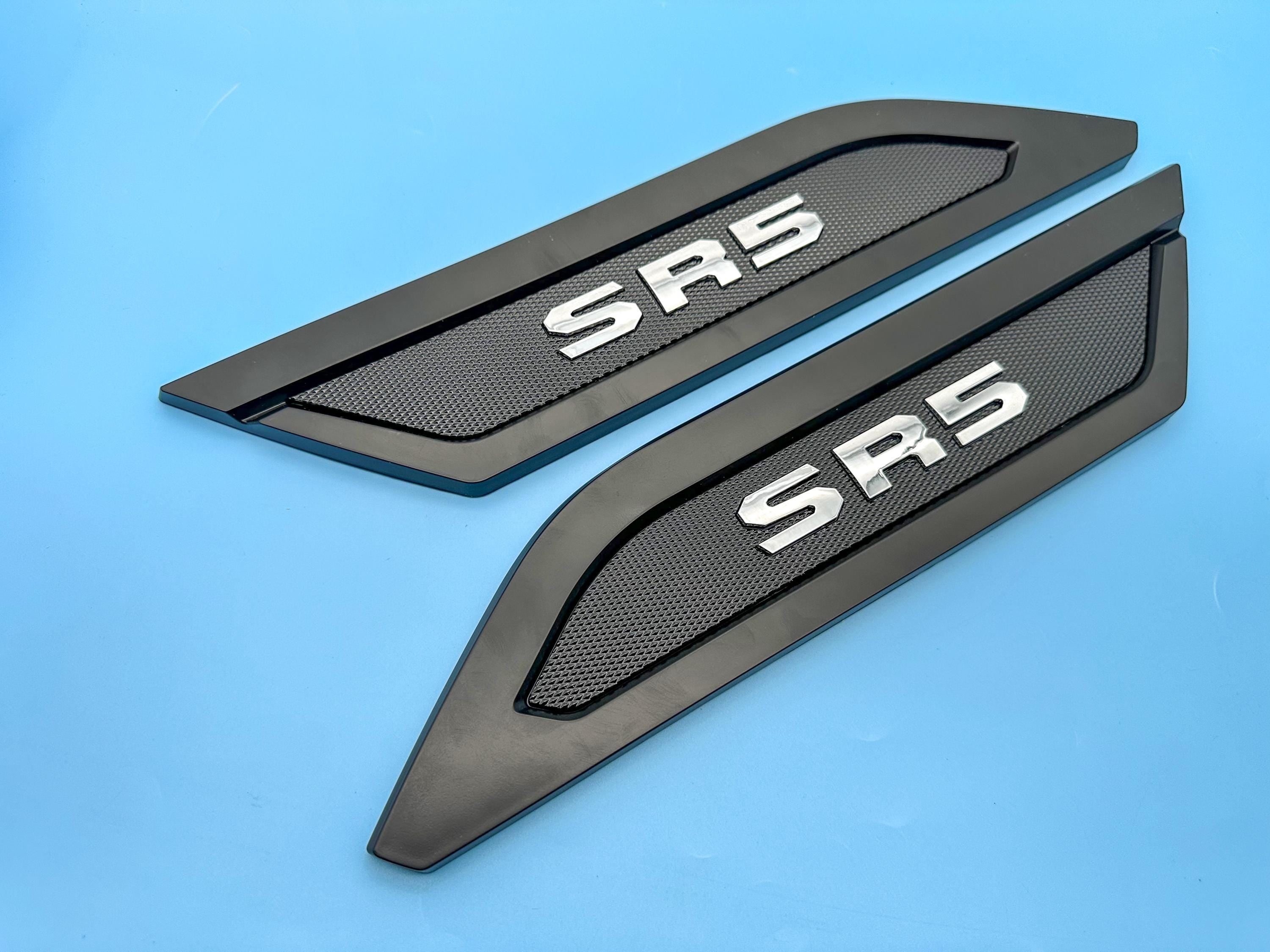 Gloss Black Door Side Body Molding Trim For 2022-2025 Toyota Tundra SR5