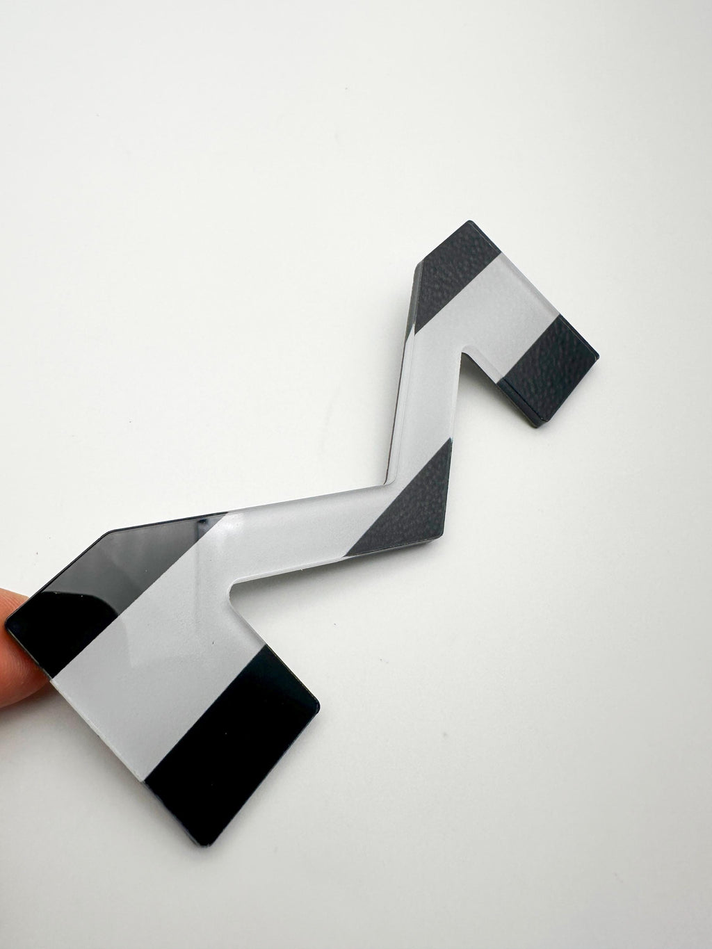 Black Flag Raised Tailgate Insert Letters Tailgate Letters Insert Plastic ABS Badge Fits 2024-2025 Toyota Tacoma