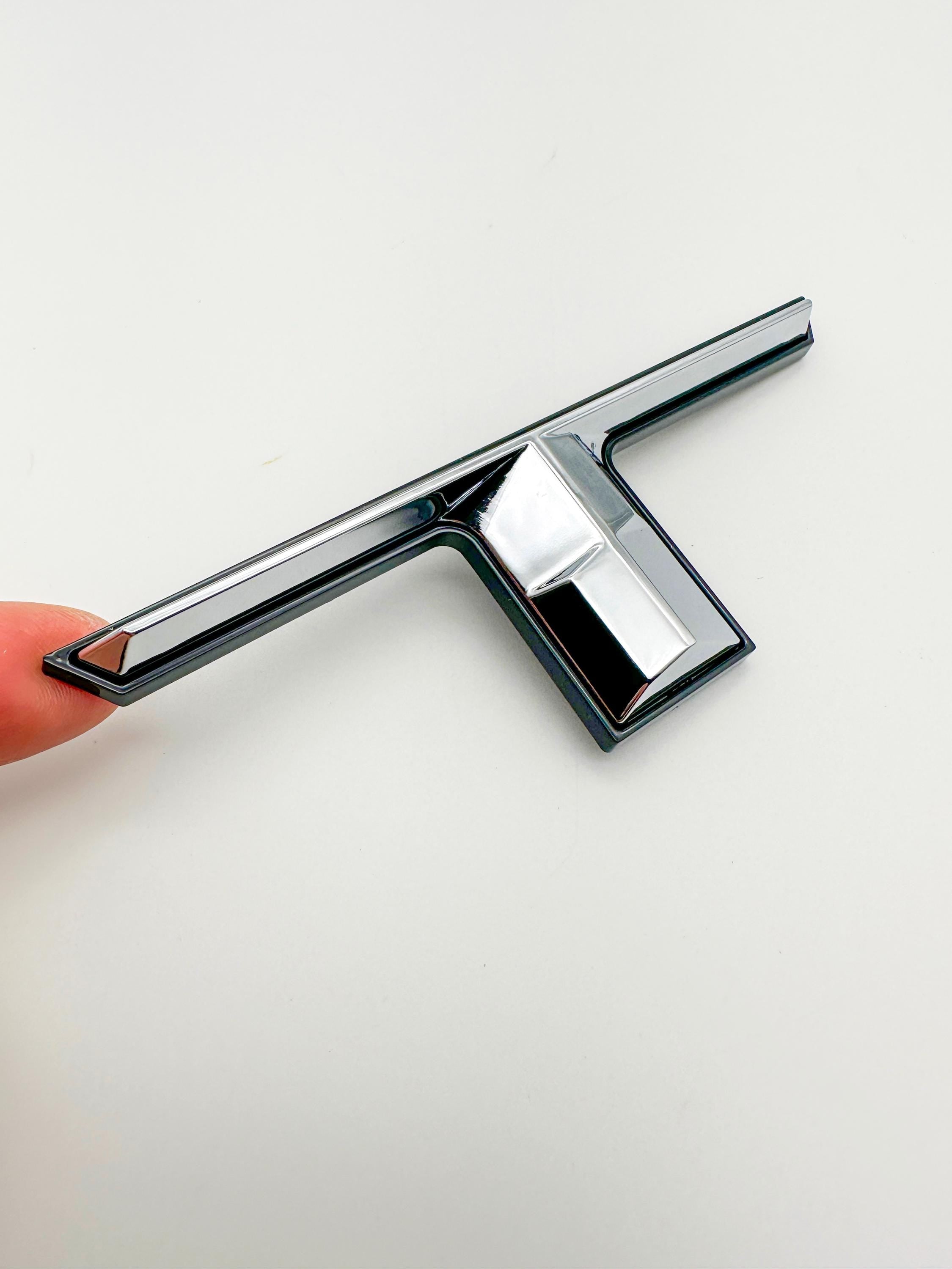 Chrome with Black outline Raised Tailgate Insert Letters Tailgate Letters Insert Plastic ABS Badge Fits 2024-2025 Toyota Tacoma