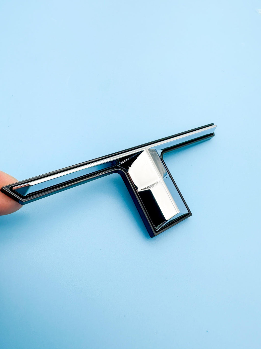 Chrome with Black outline Raised Tailgate Insert Letters Tailgate Letters Insert Plastic ABS Badge Fits 2024-2025 Toyota Tacoma