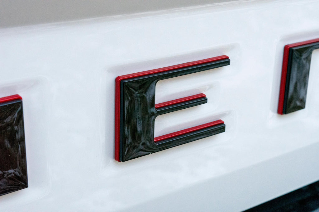 Double Layer Raised Tailgate Decals Stickers Insert Letters Compatible with 2022 2023 2024 Nissan Frontier