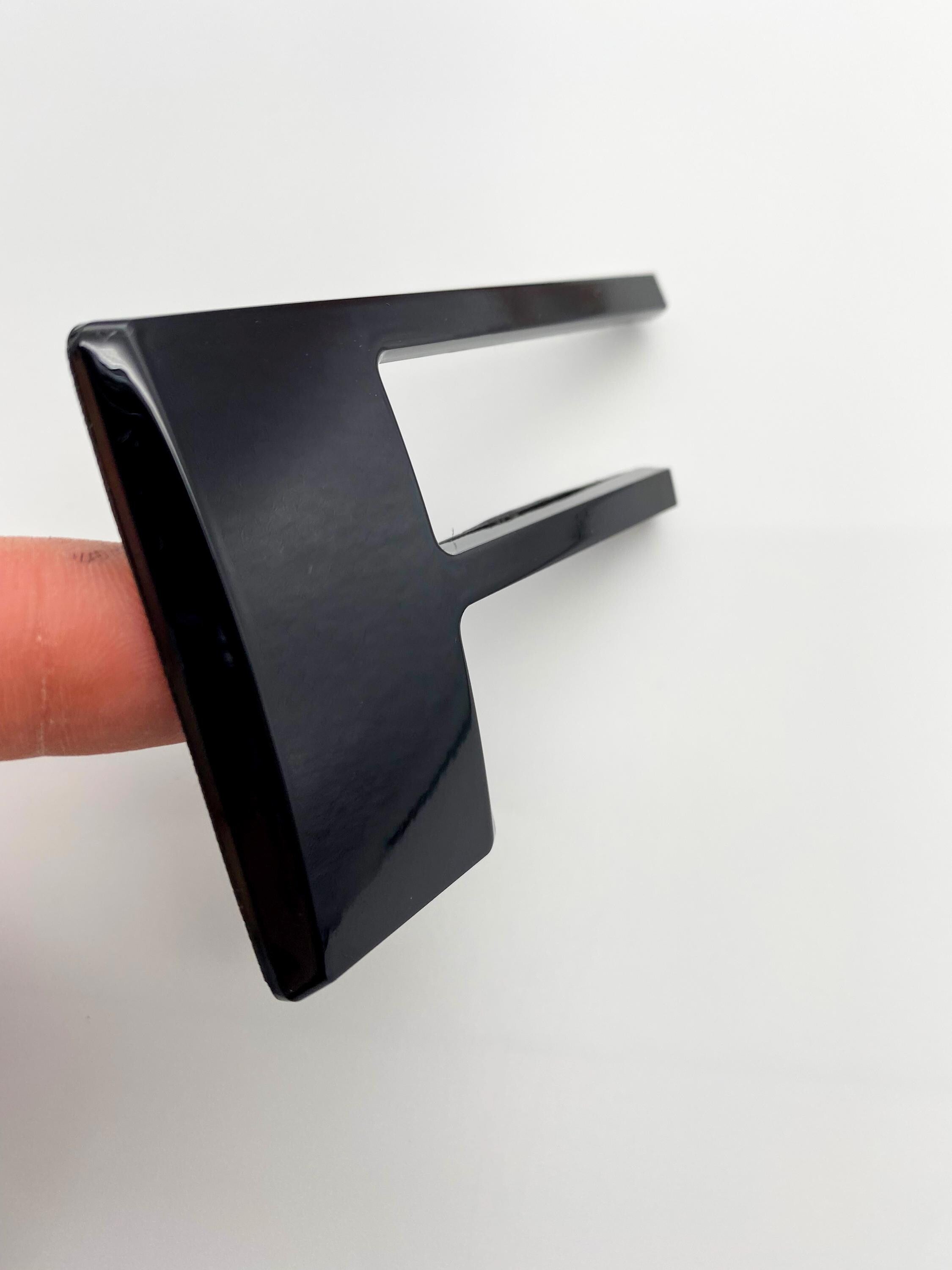 Gloss Black 0.3in Raised Tailgate Decals Stickers Insert Letters Compatible with 2022 2023 2024 Nissan Frontier