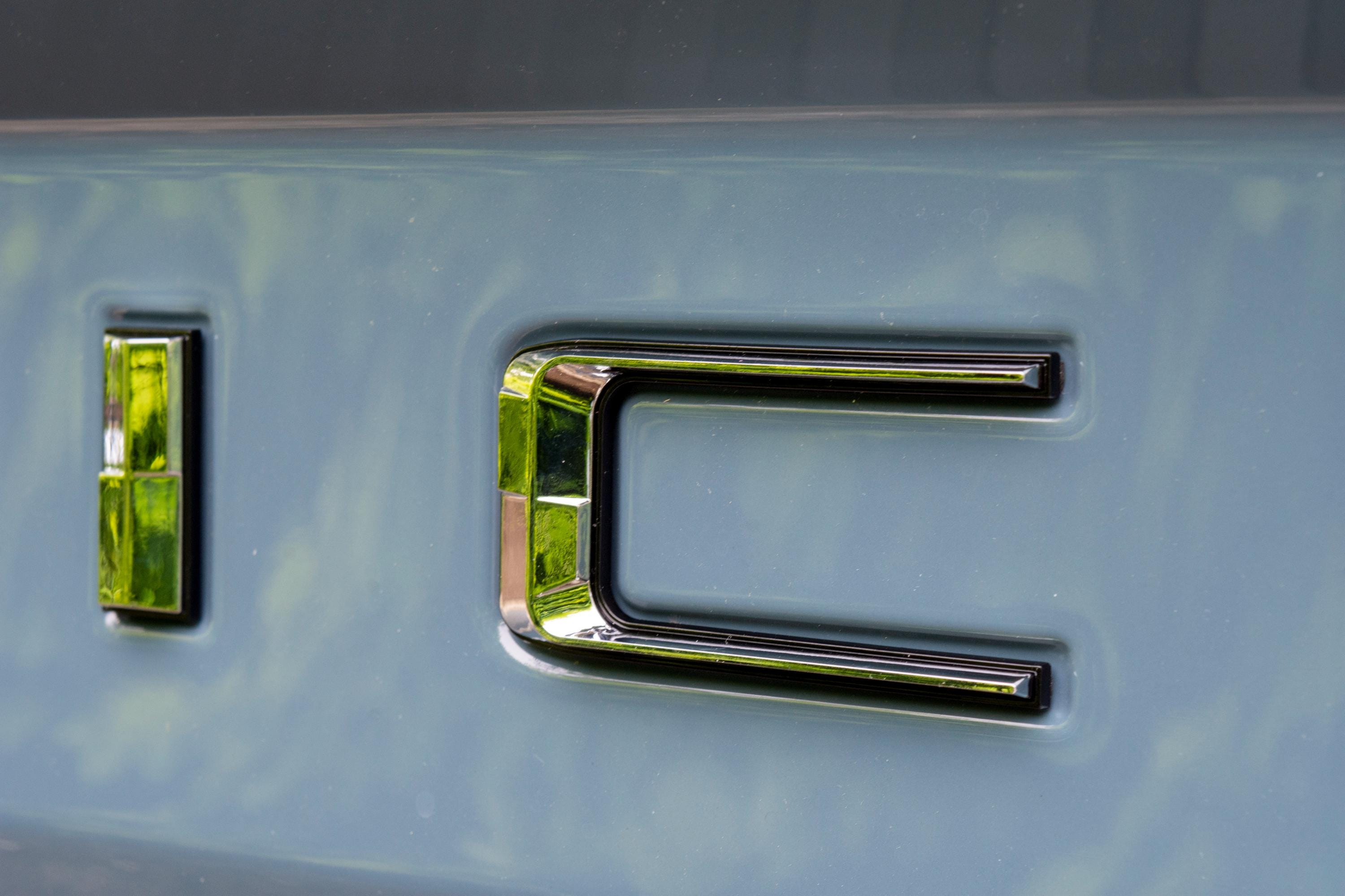 Chrome on Black Fits 2022-2025 Ford Maverick Tailgate Letters ABS Plastic Insert Decals - Durable Raised Badge Kit